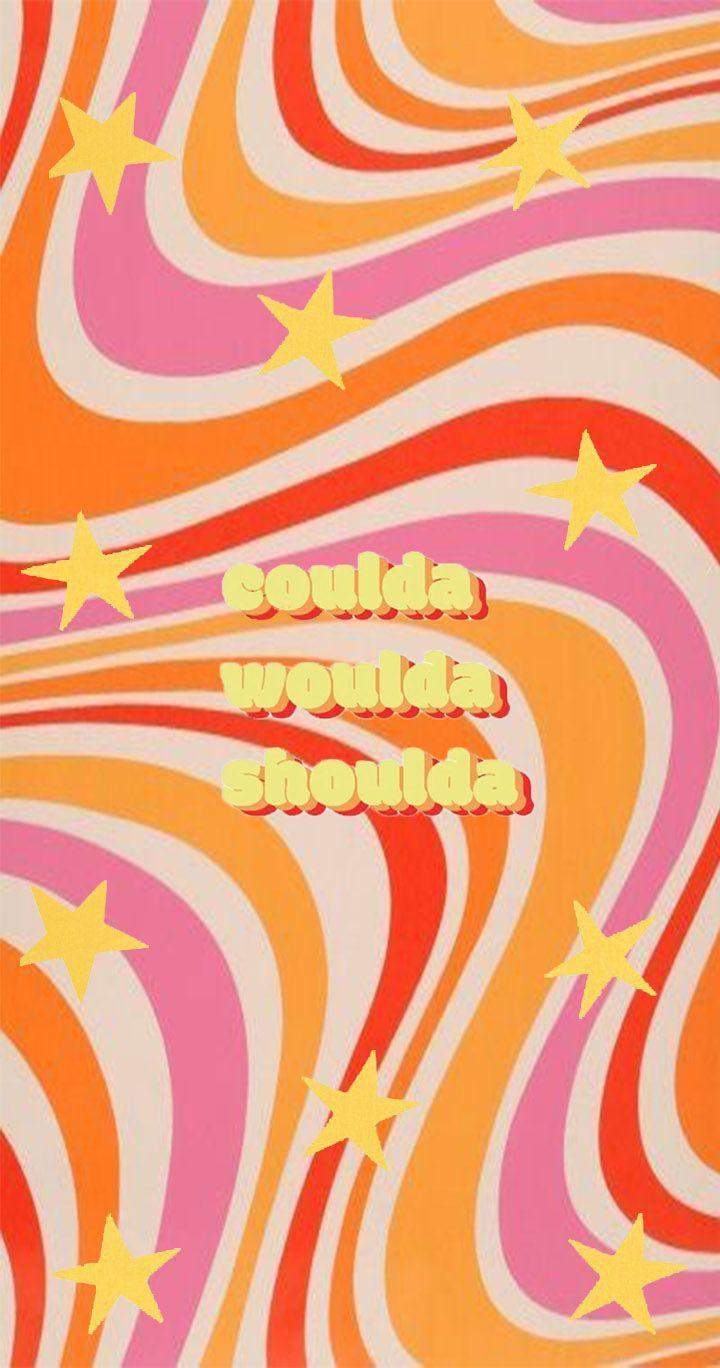 720x1368 cute #colors #quote #motivation #girls #orange #pink #star #yellow. iPhone wallpaper vsco, Words wallpaper, Aesthetic iphone wallpaper