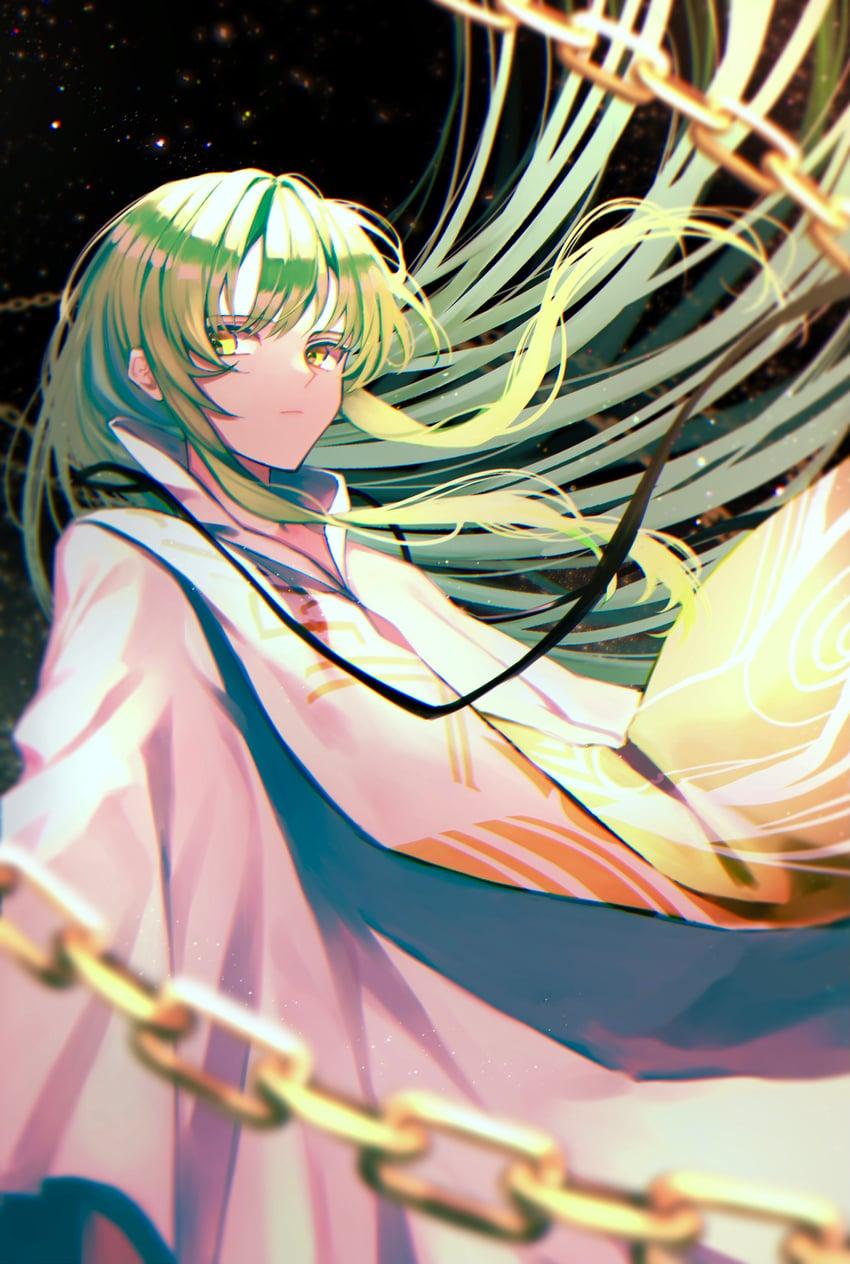 850x1264 enkidu (fate and 2 more) drawn