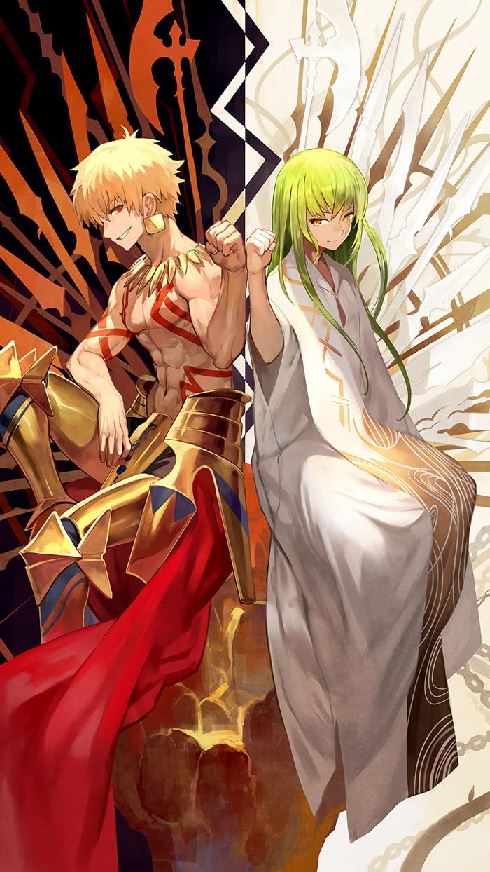 700x1244 Gilgamesh & Enkidu (Fate Grand Order)