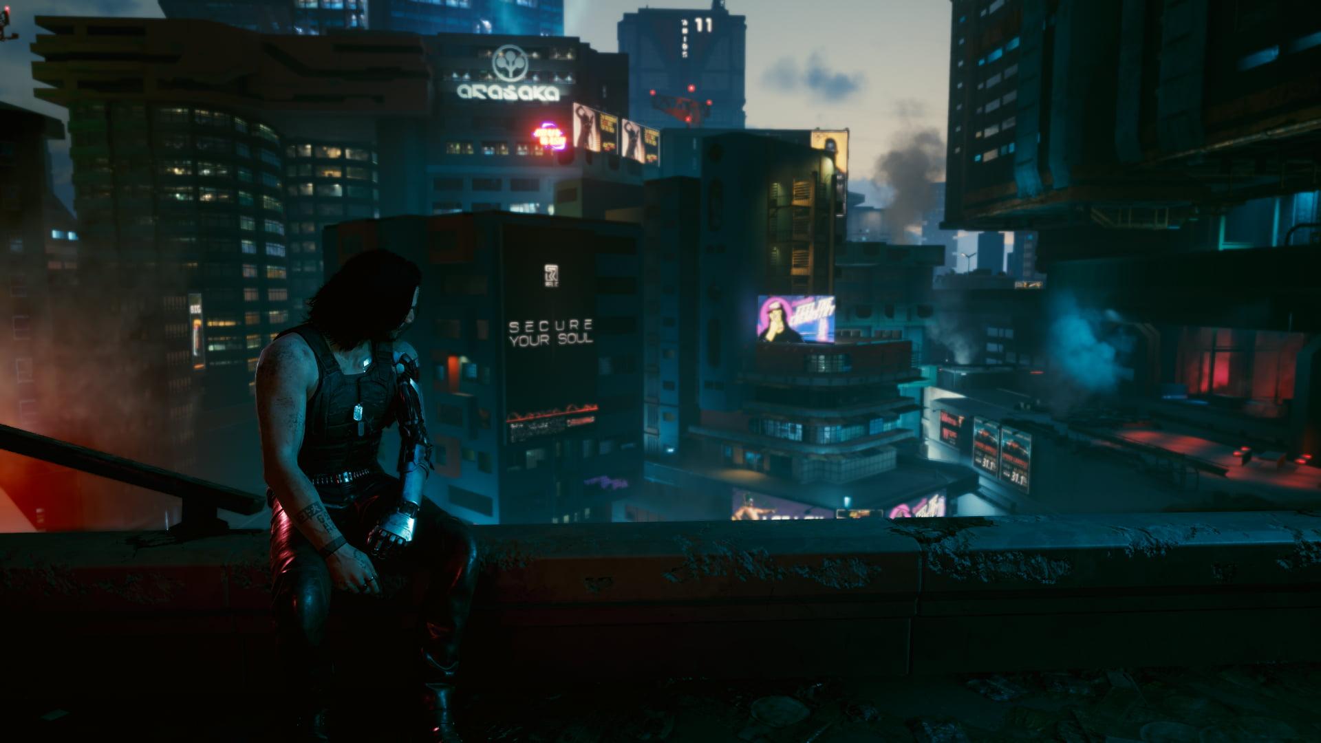 1920x1080 Cyberpunk Keanu Reeves, Johnny Desktop Wallpaper • Wallpaper For You