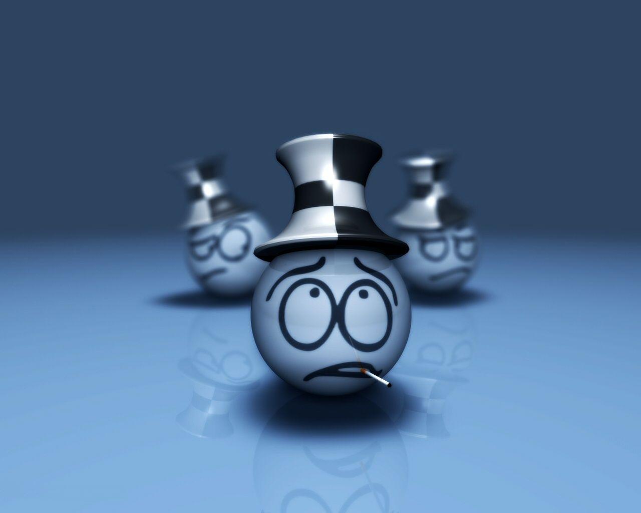 1280x1024 Blue Wallpaper: Blue objects. Funny wallpaper, Wallpaper, Blue wallpaper