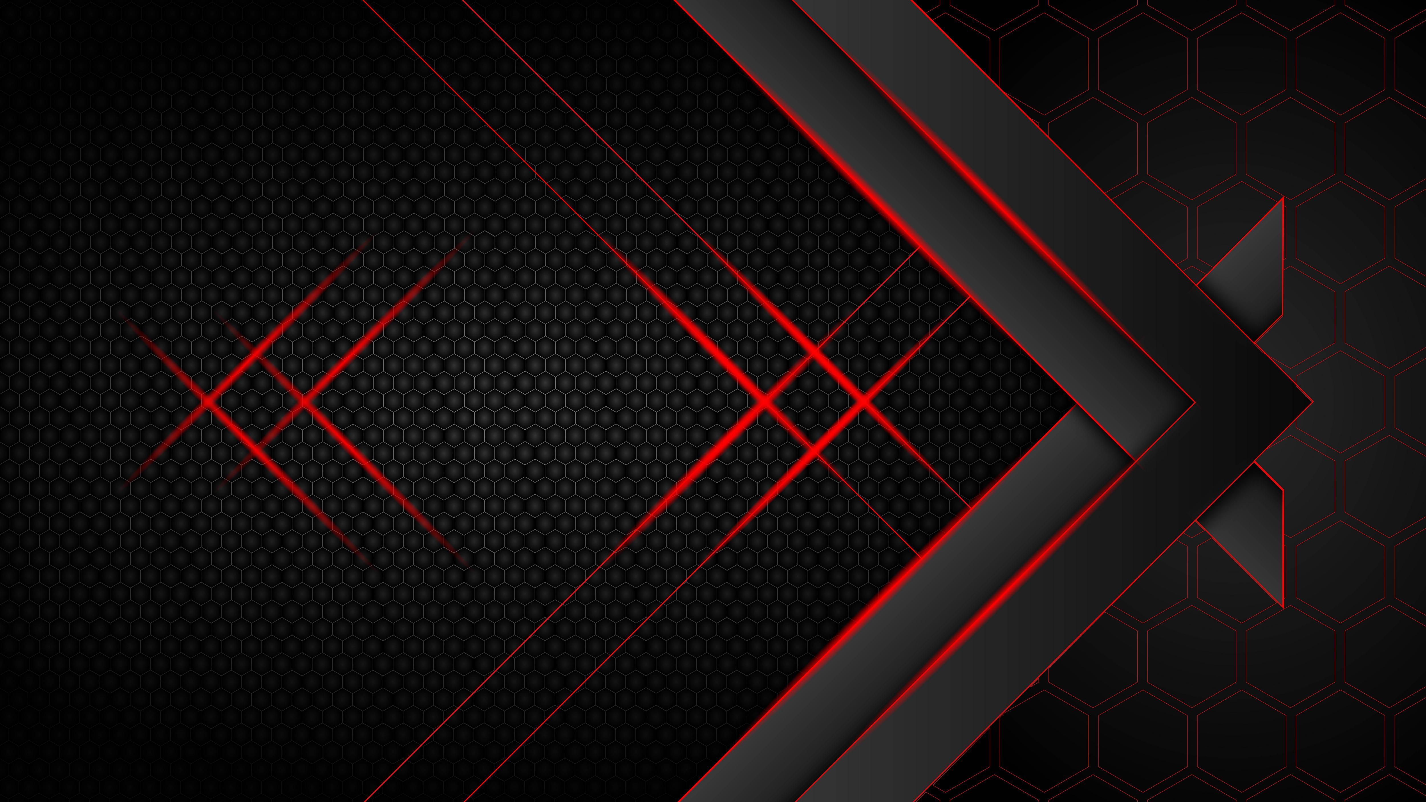 5000x2813 Futuristic Dark Hexagon 10K 3840x2160202199 Resolution Wallpaper, HD Abstract 4K Wallpaper, Image, Photo and Background