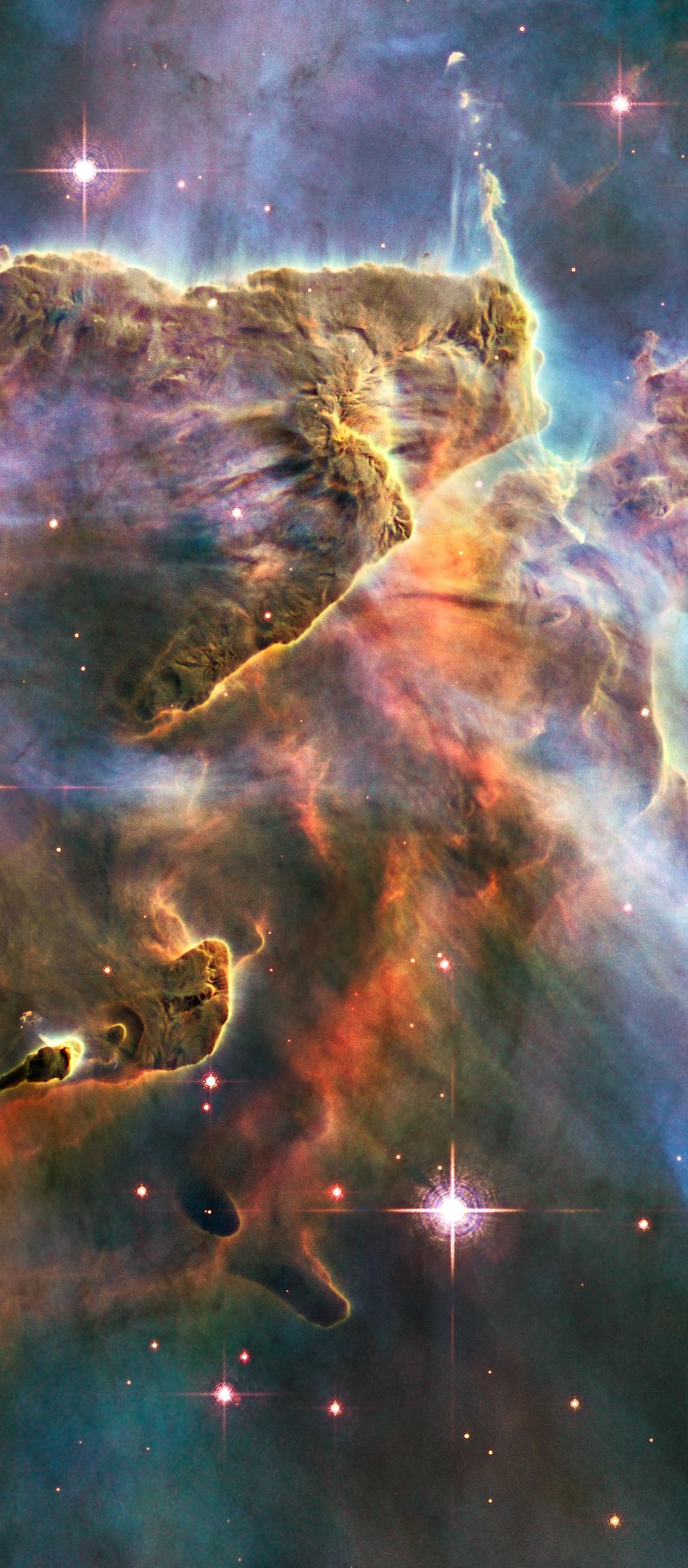 1080x2460 Wallpaper / Sci Fi Nebula Phone Wallpaper, Space, Carina Nebula, 1080x2460 free download