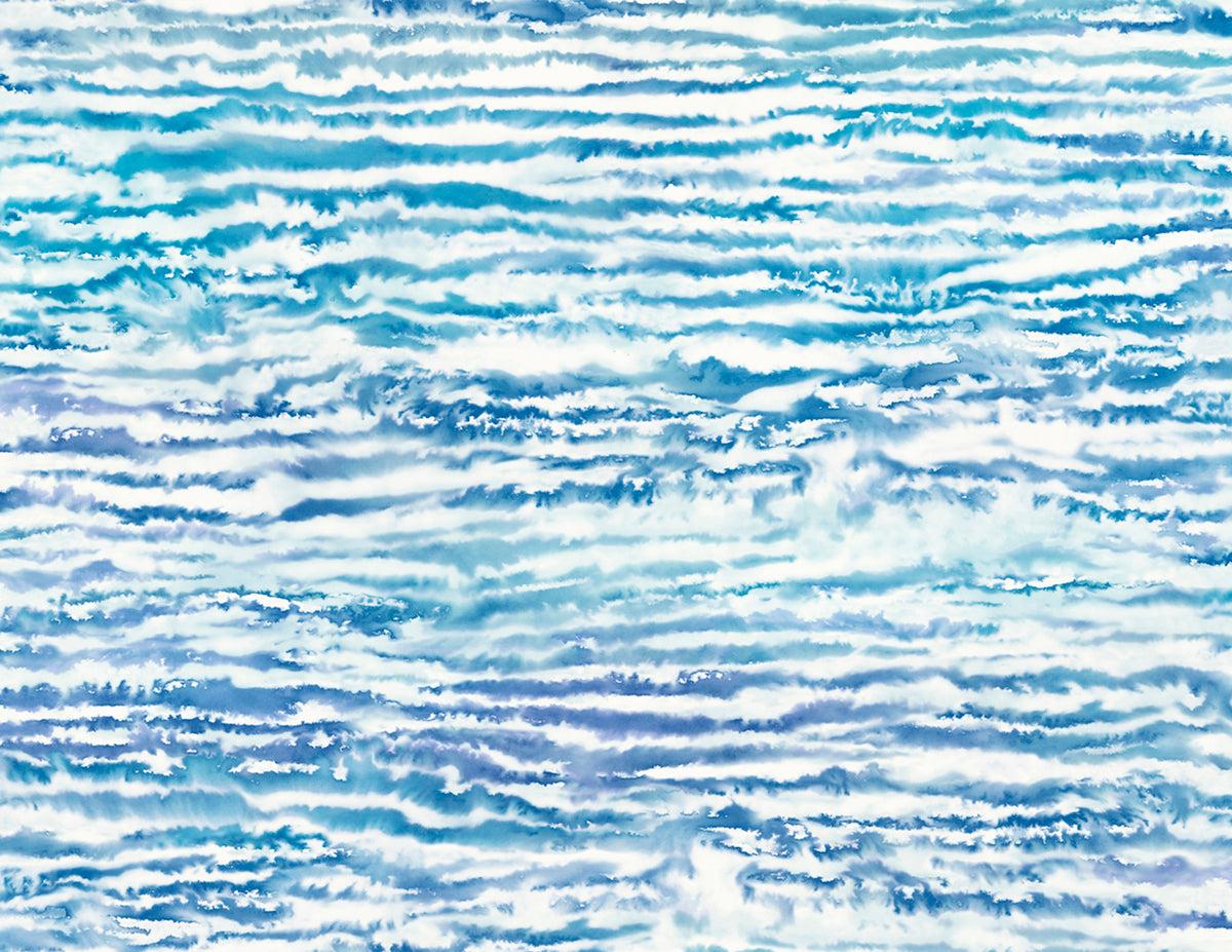 1200x927 Buy SEABROOK WALLPAPER WATERCOLOR WAVES FRENCH NAVY AND AQUA LW50502