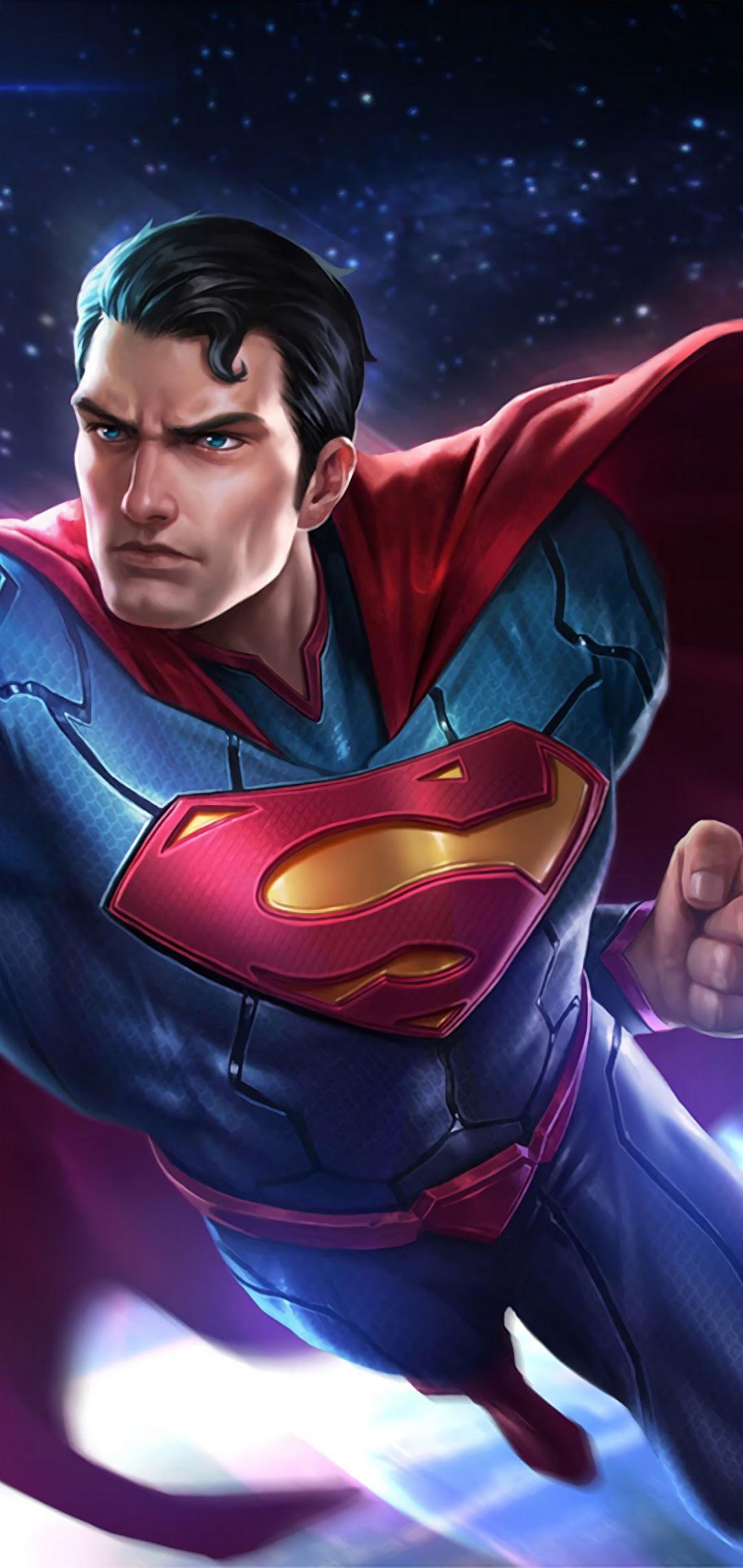 1080x2280 Superman 4K Wallpaper