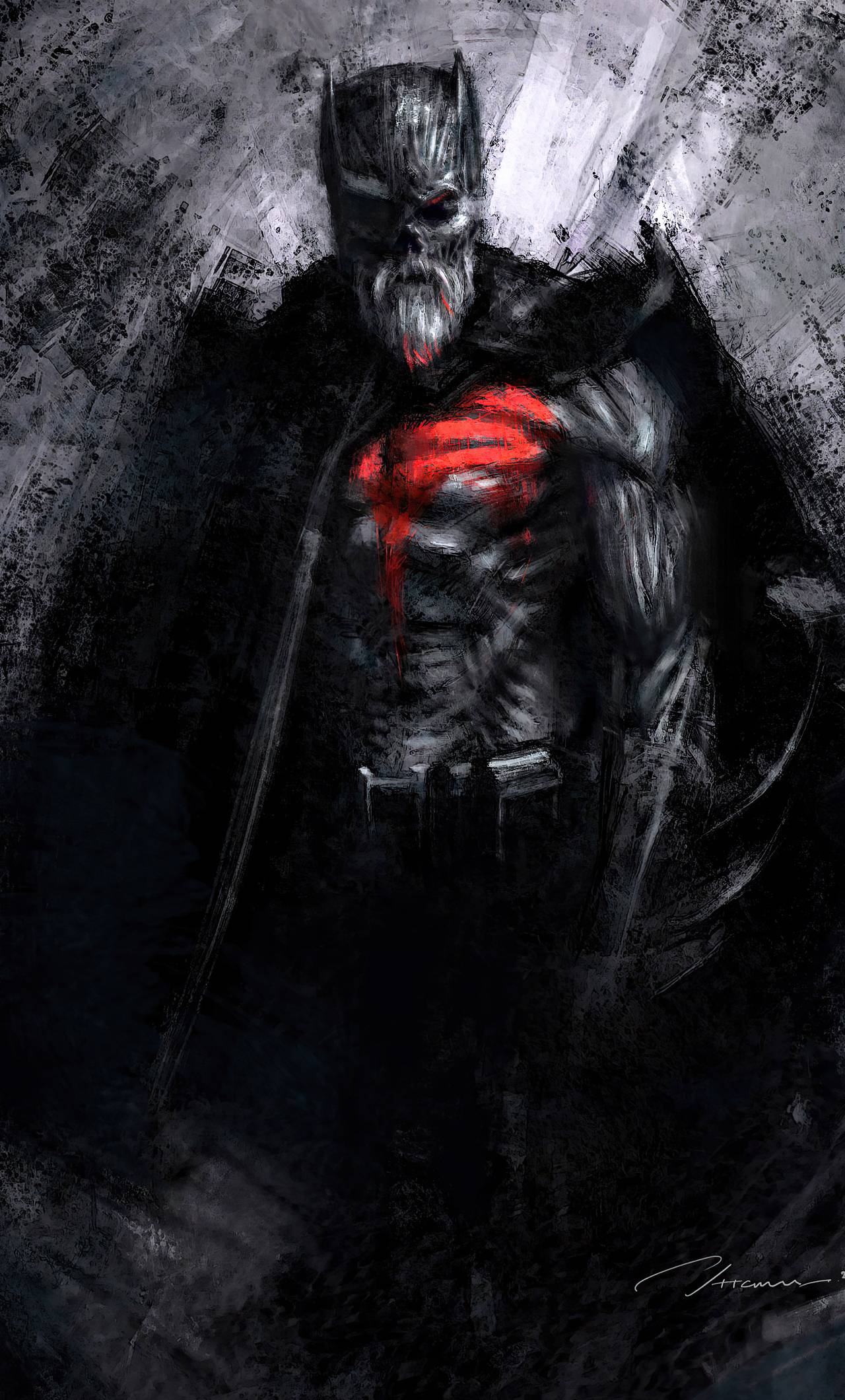 1280x2120 4k Old Batman iPhone HD 4k Wallpaper, Image, Background, Photo and Picture