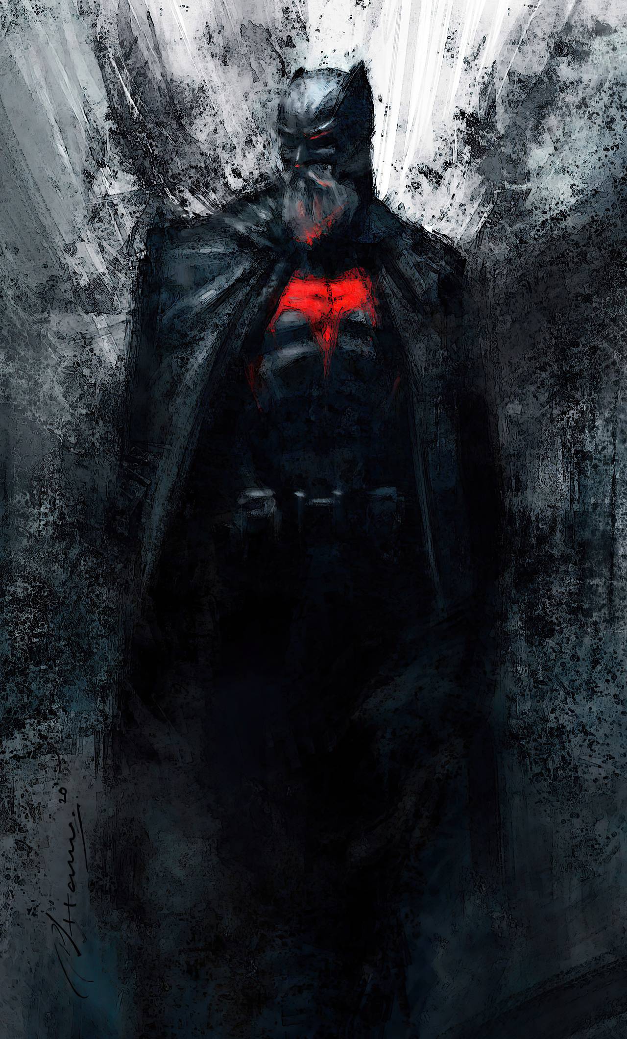 1280x2120 Old Batman 2020 4k iPhone HD 4k Wallpaper, Image, Background, Photo and Picture