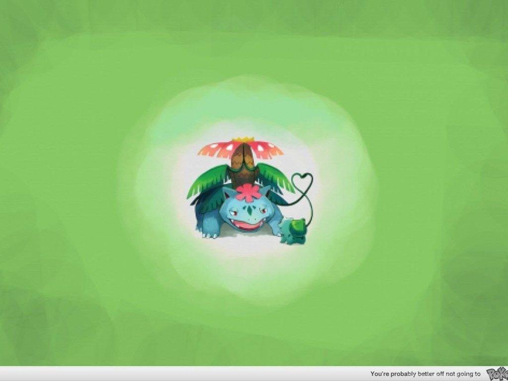 1024x768 Mega Venusaur Wallpaper Pokestache Desktop Background
