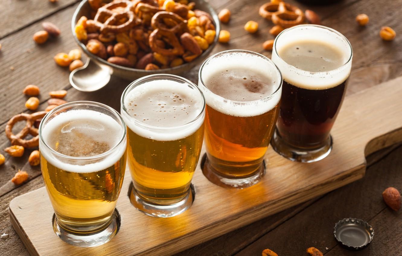 1332x850 Wallpaper beer, foam, Alcohol, barley, different types of beer image for desktop, section еда