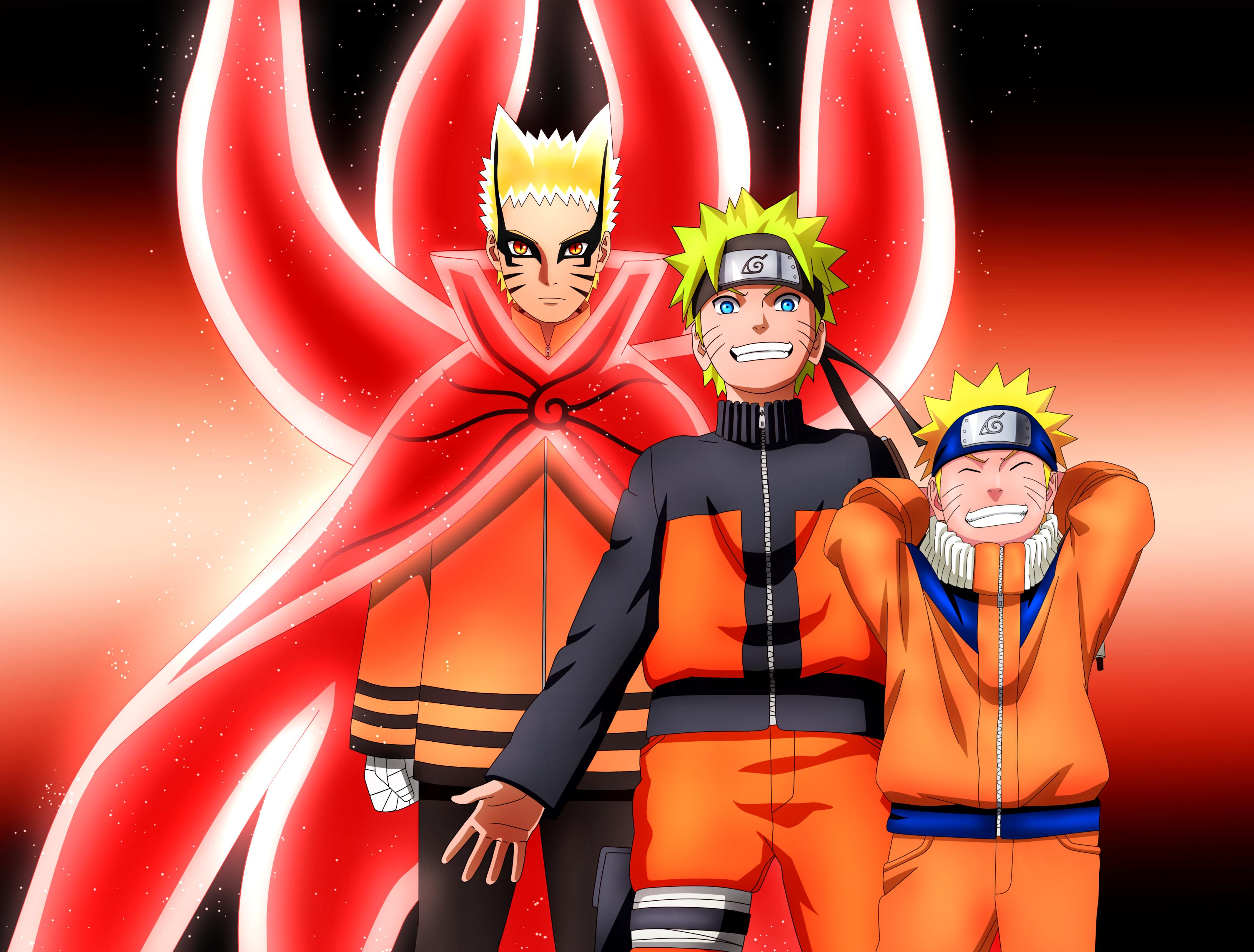 3500x2657 Baryon Mode (Naruto) Wallpaper