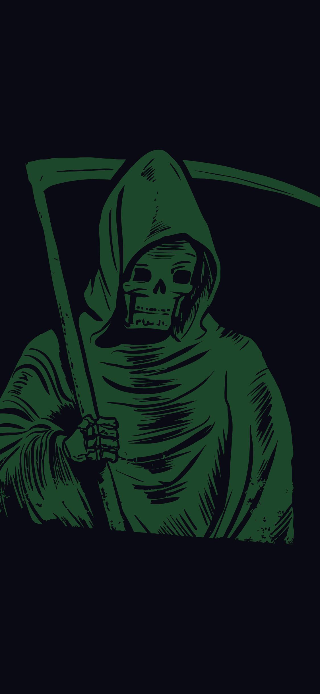 1125x2436 Sad Dead Watch Dogs Grim Reaper 8k iPhone XS, iPhone iPhone X HD 4k Wallpaper, Image, Background, Photo and Picture