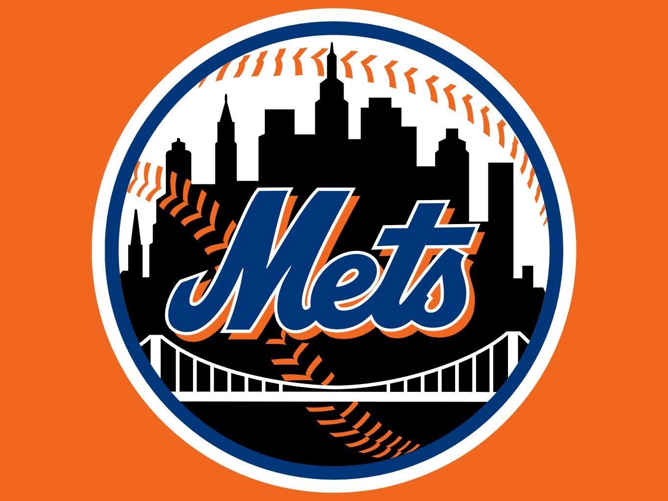 Download wallpapers New York Mets emblem, glitter logo, MLB