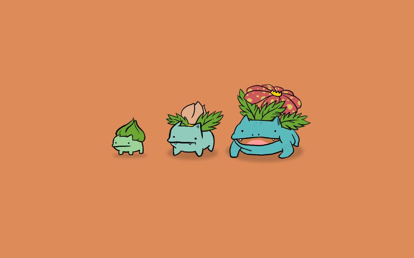1440x900 pokemon, Bulbasaur, Venusaur, Ivysaur, alternative art