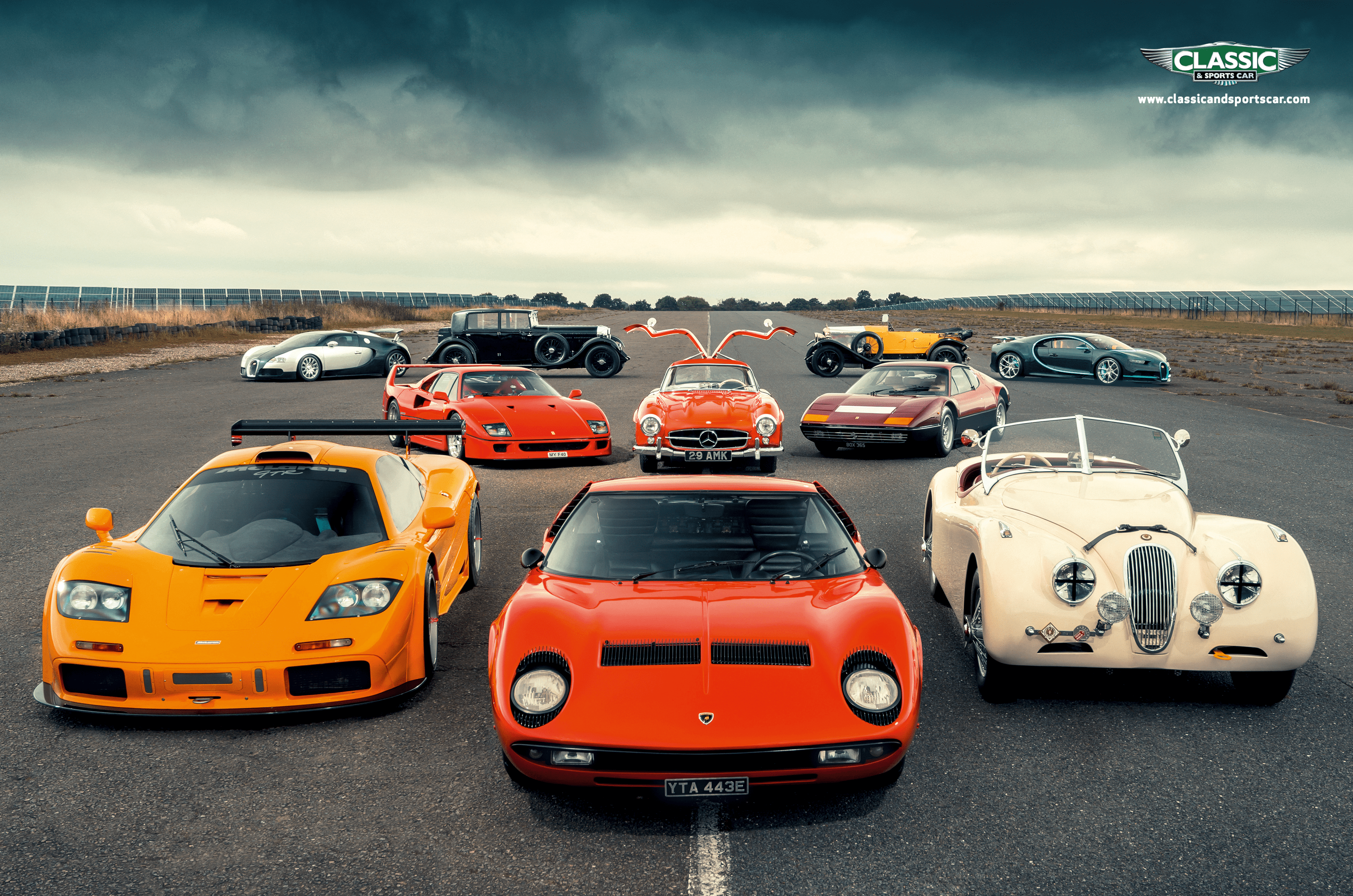 3200x2120 Five super wallpaper from the April 2022 Classic & Sports Car. Classic & Sports Car