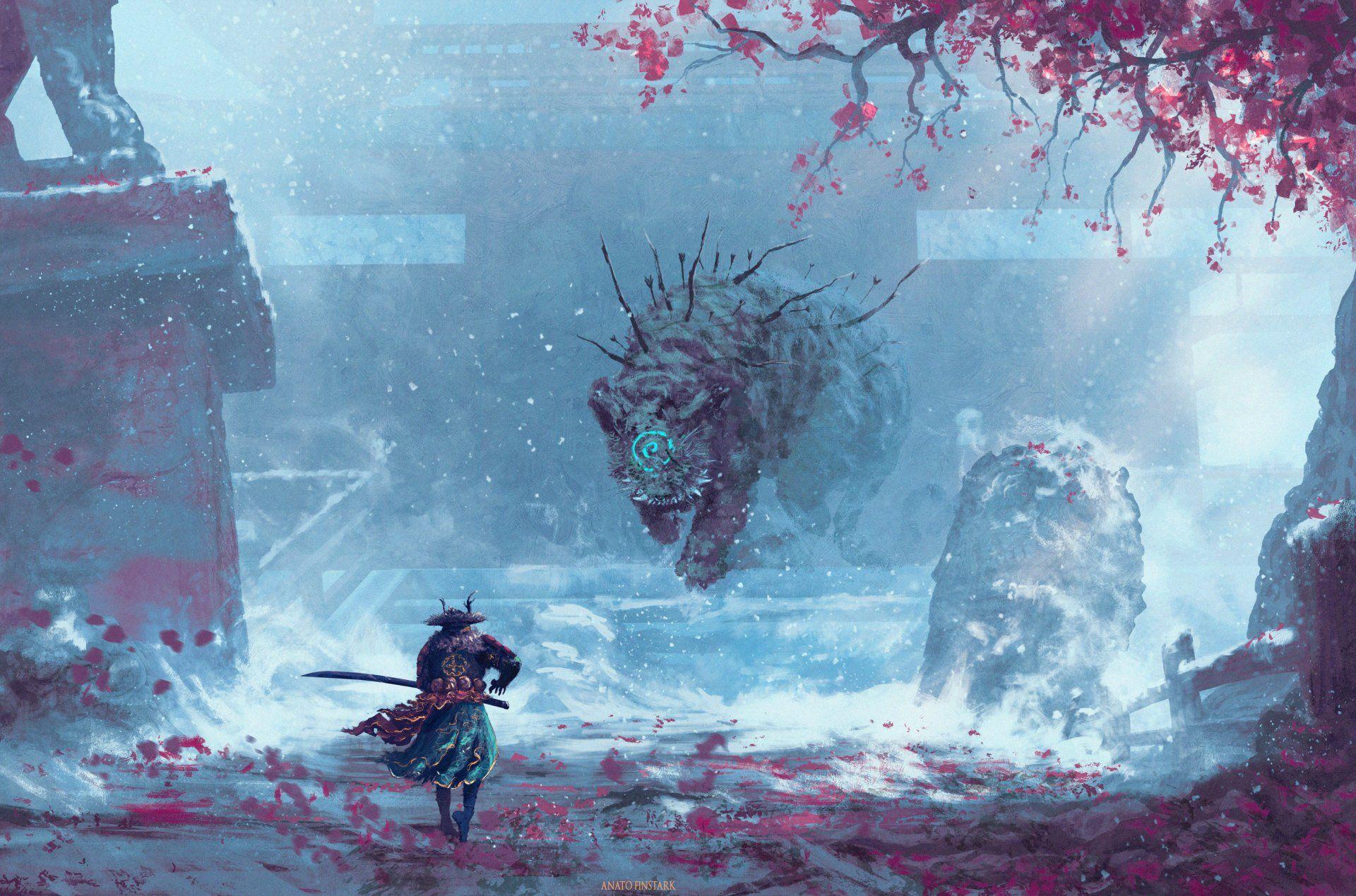 1920x1269 Samurai under Sakura tree Wallpaper Background Image. View, download, comment, and rate. Warriors wallpaper, Samurai, Art