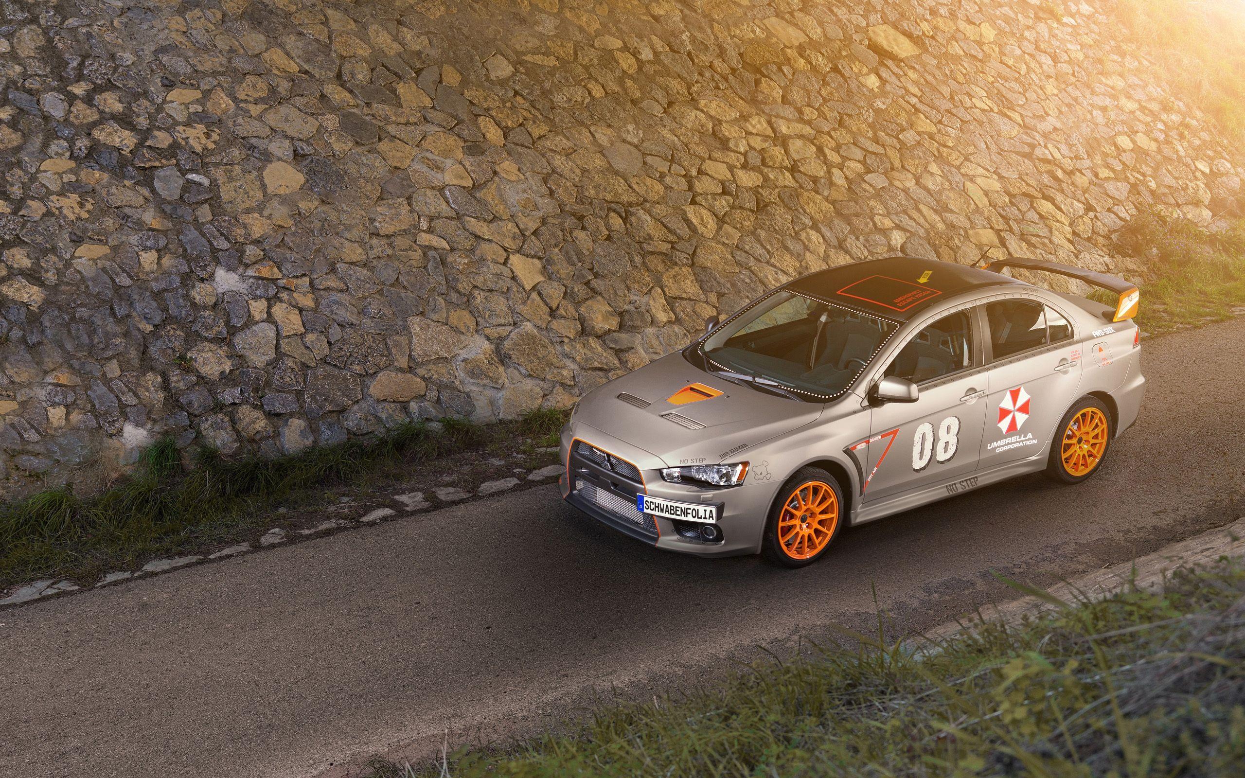 2560x1600 Mitsubishi Lancer Evolution Stealth Fighter