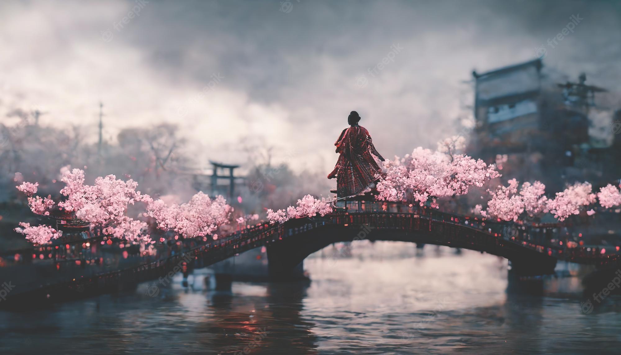 Samurai Cherry Blossom Wallpapers Top Free Samurai Cherry Blossom Backgrounds Wallpaperaccess 4427