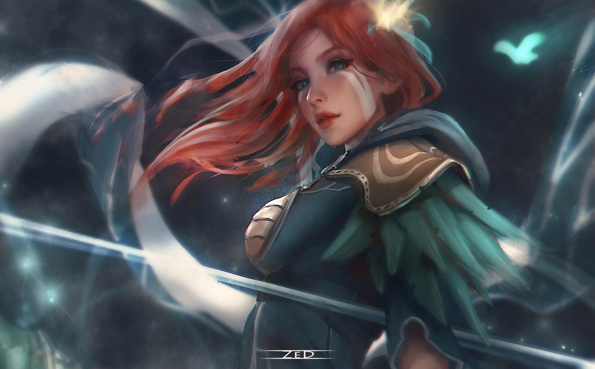 1920x1191 DOTA 2 Windranger Arcana 2 Game Wallpaper Gallery