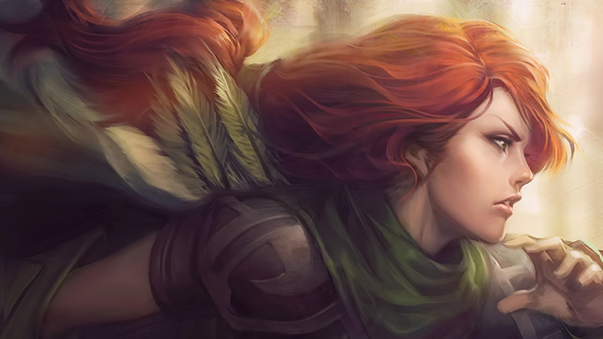 1920x1080 Windranger (DotA 2) HD Wallpaper and Background