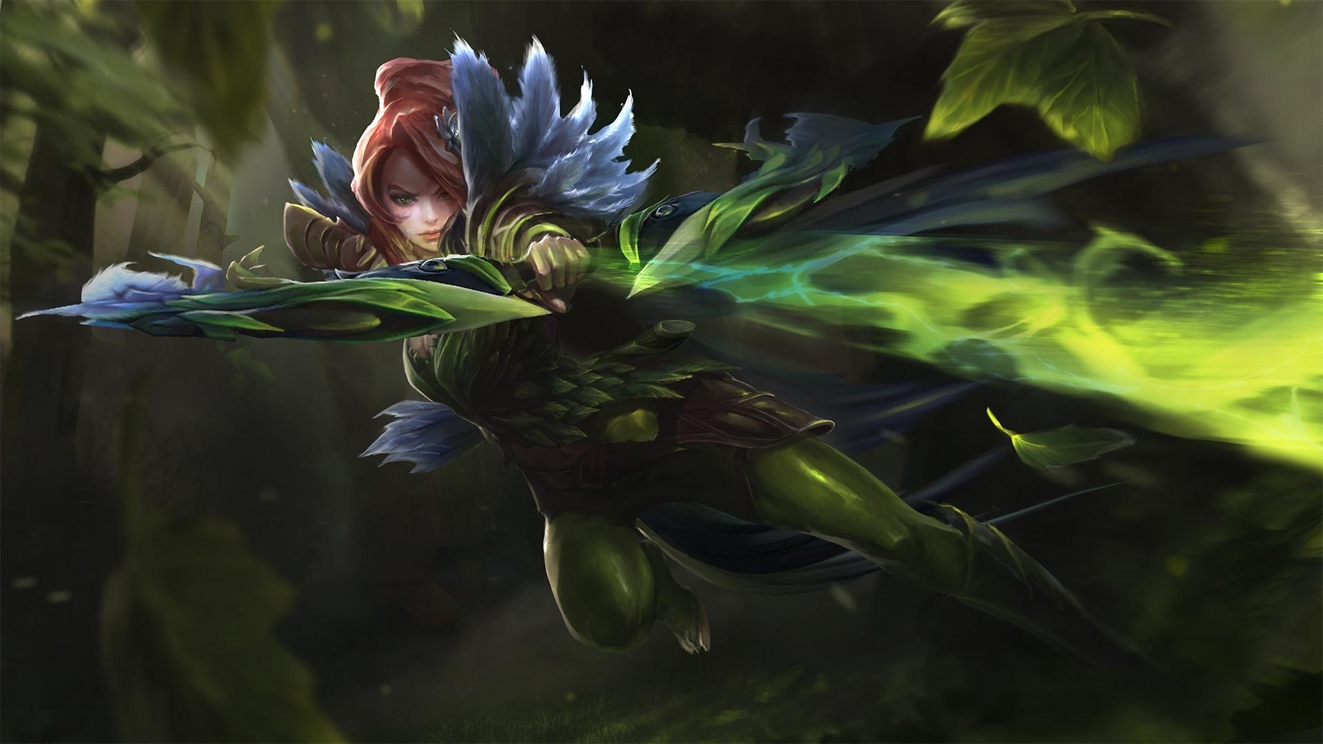 1920x1080 Windranger (DotA 2) HD Wallpaper and Background