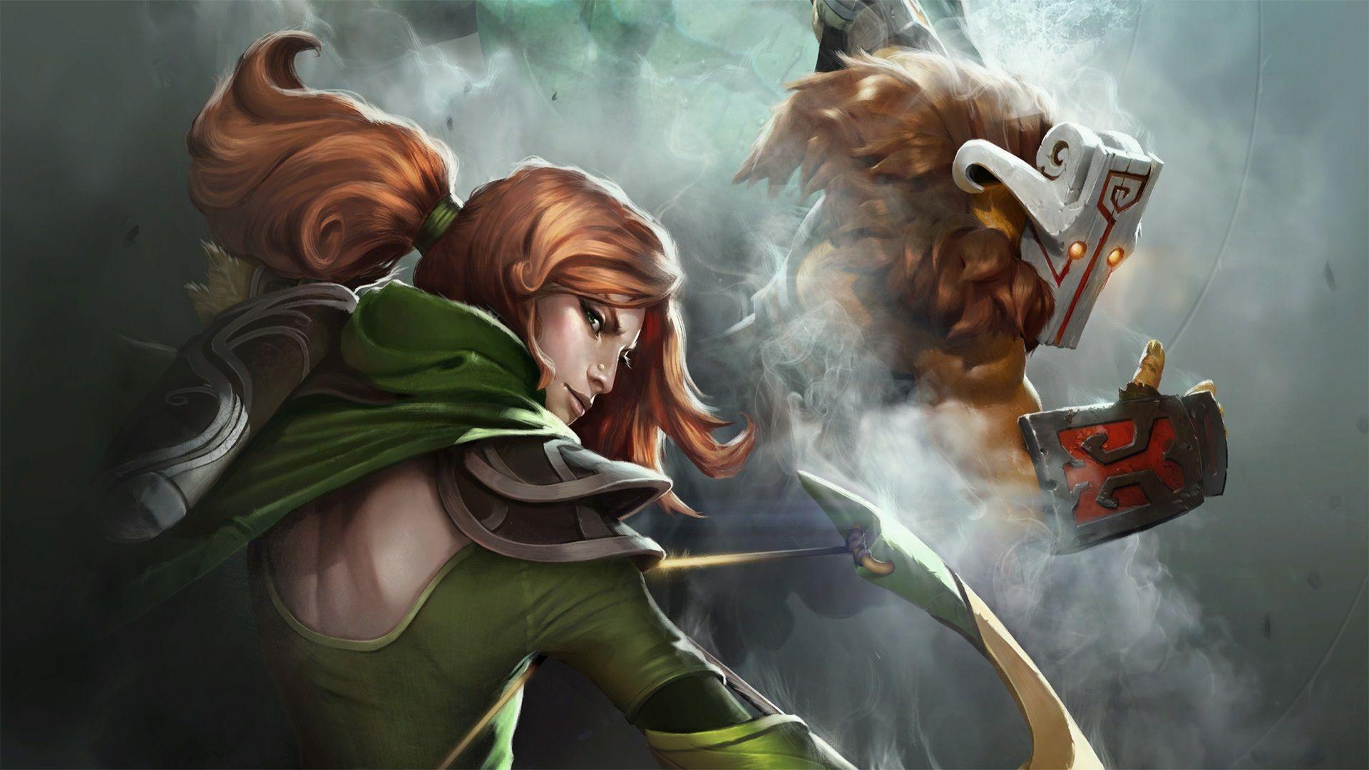 1920x1080 Windranger. Dota Pc background hd, Dota 2 wallpaper