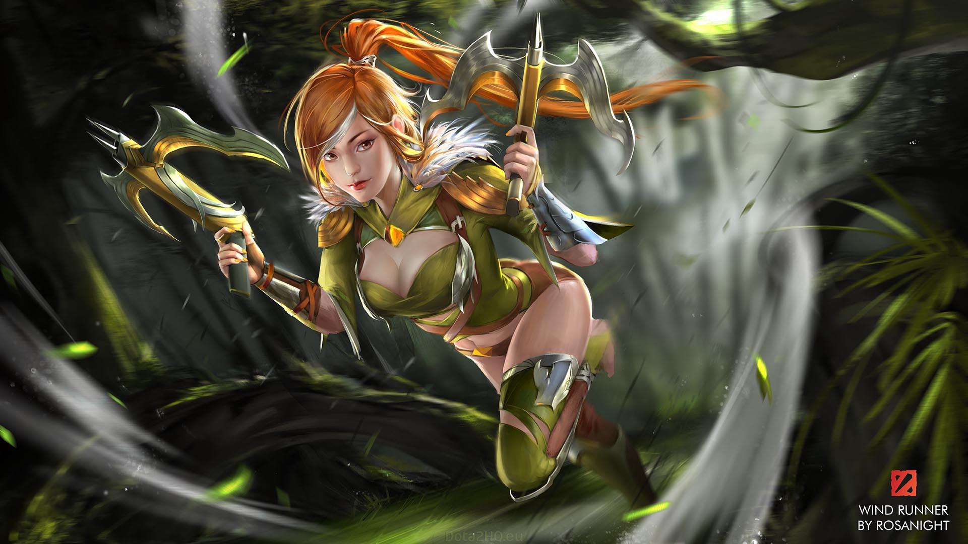 1920x1080 DOTA 2 Windranger Desktop Wallpaper 2 Game Wallpaper Gallery