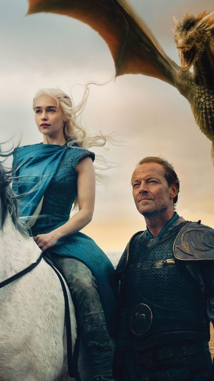 750x1334 DAENERYS AND JORAH MORMONT. Vanity fair covers, Mother of dragons, Game of thrones costumes