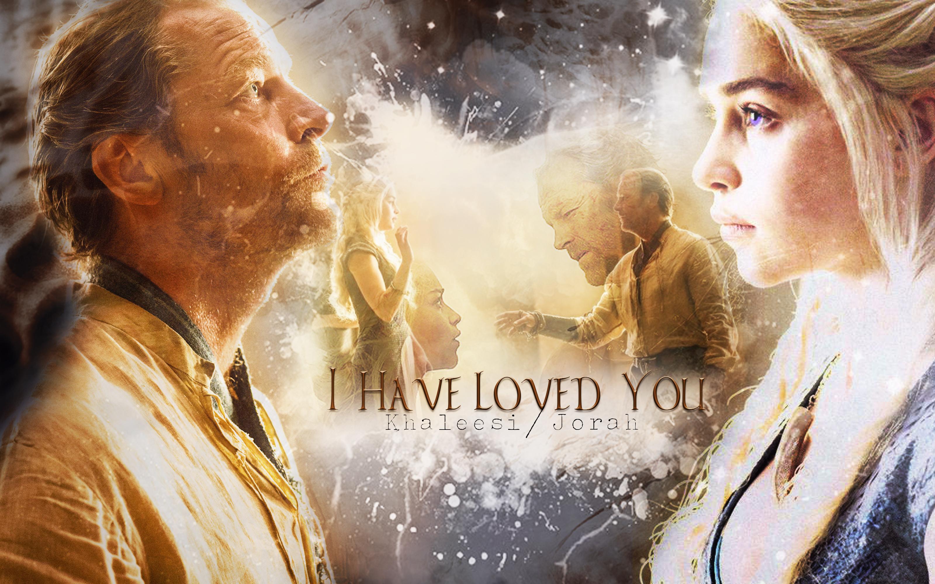3200x2000 Jorah Mormont & Daenerys Targaryen of Thrones Wallpaper