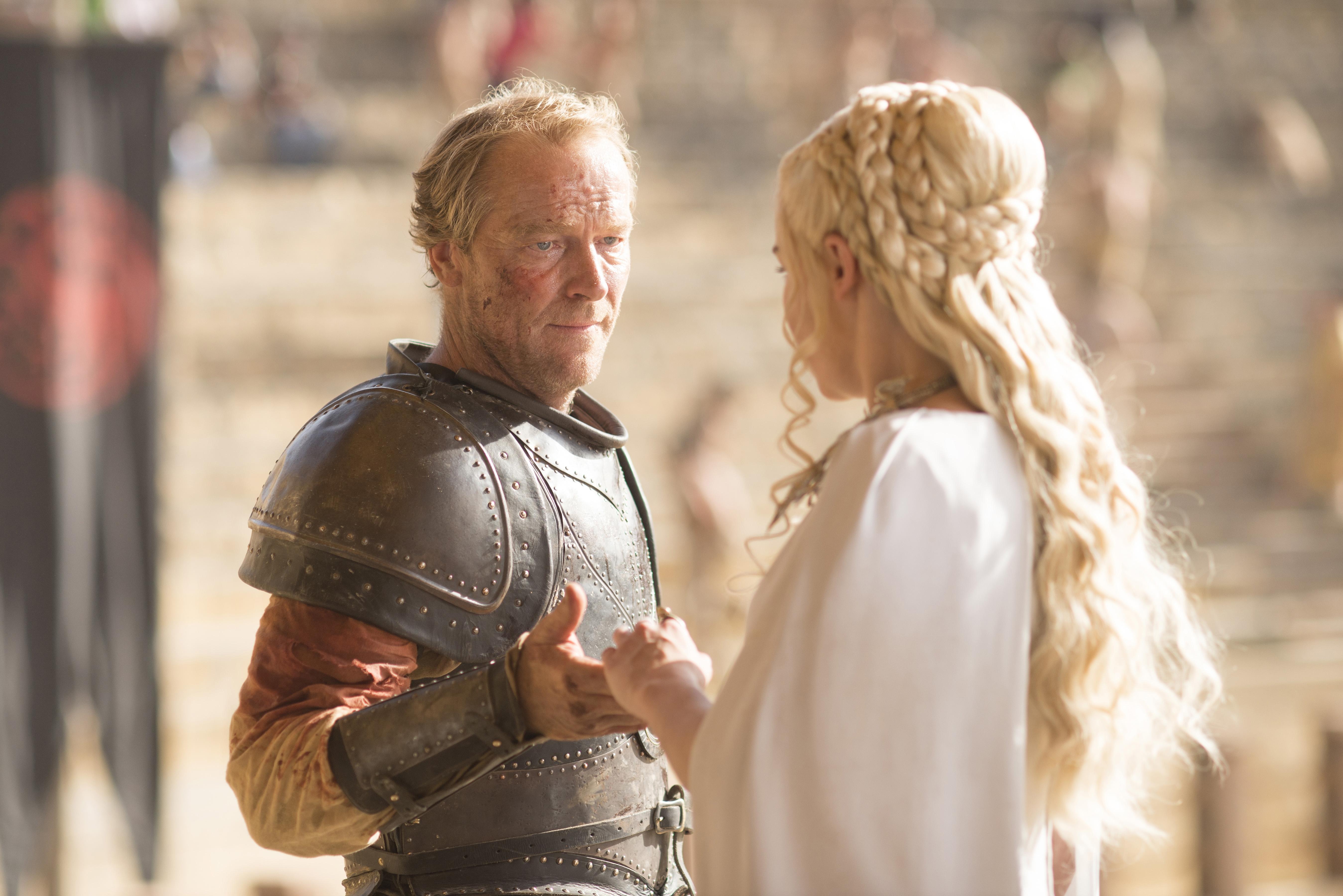 5394x3600 Photo jorah mormont Emilia Clarke Game Of Thrones picture on Fonwall
