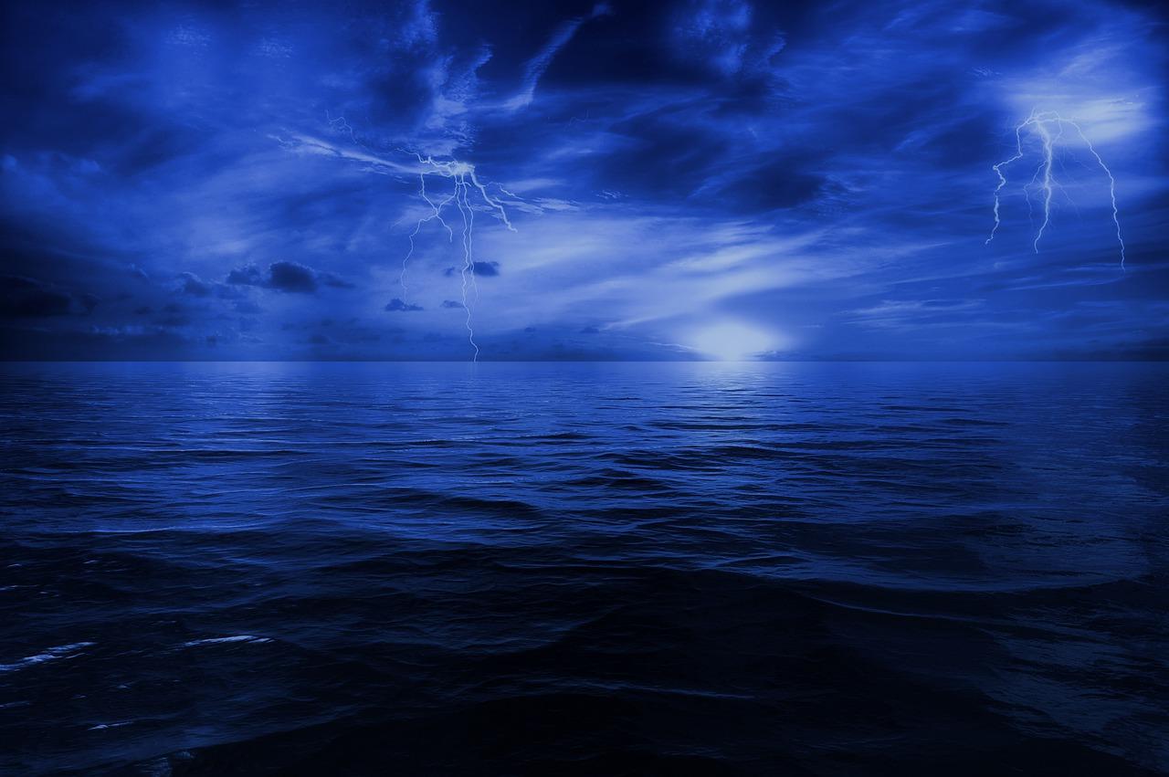 1280x851 Storm Sea Wallpaper