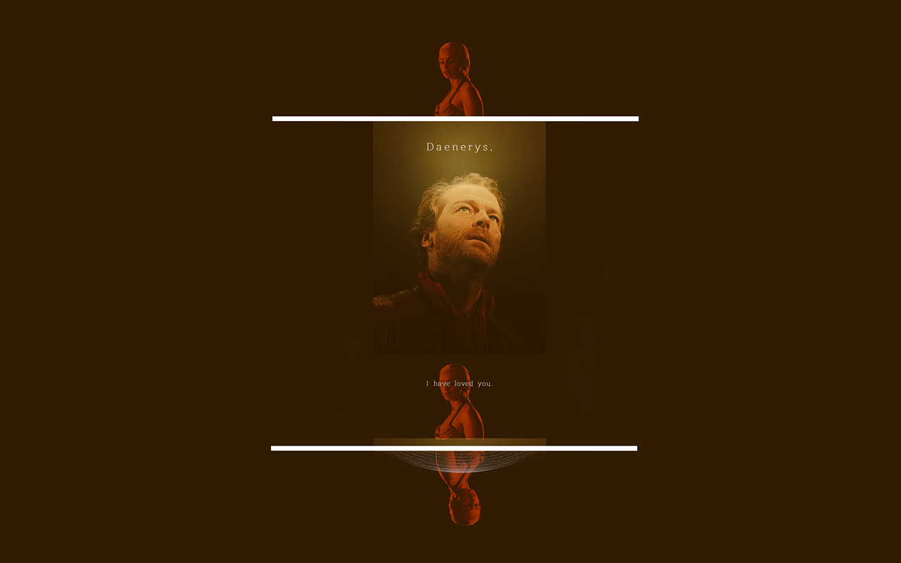 1280x800 Daenerys Targaryen & Jorah Mormont & Daenerys Wallpaper