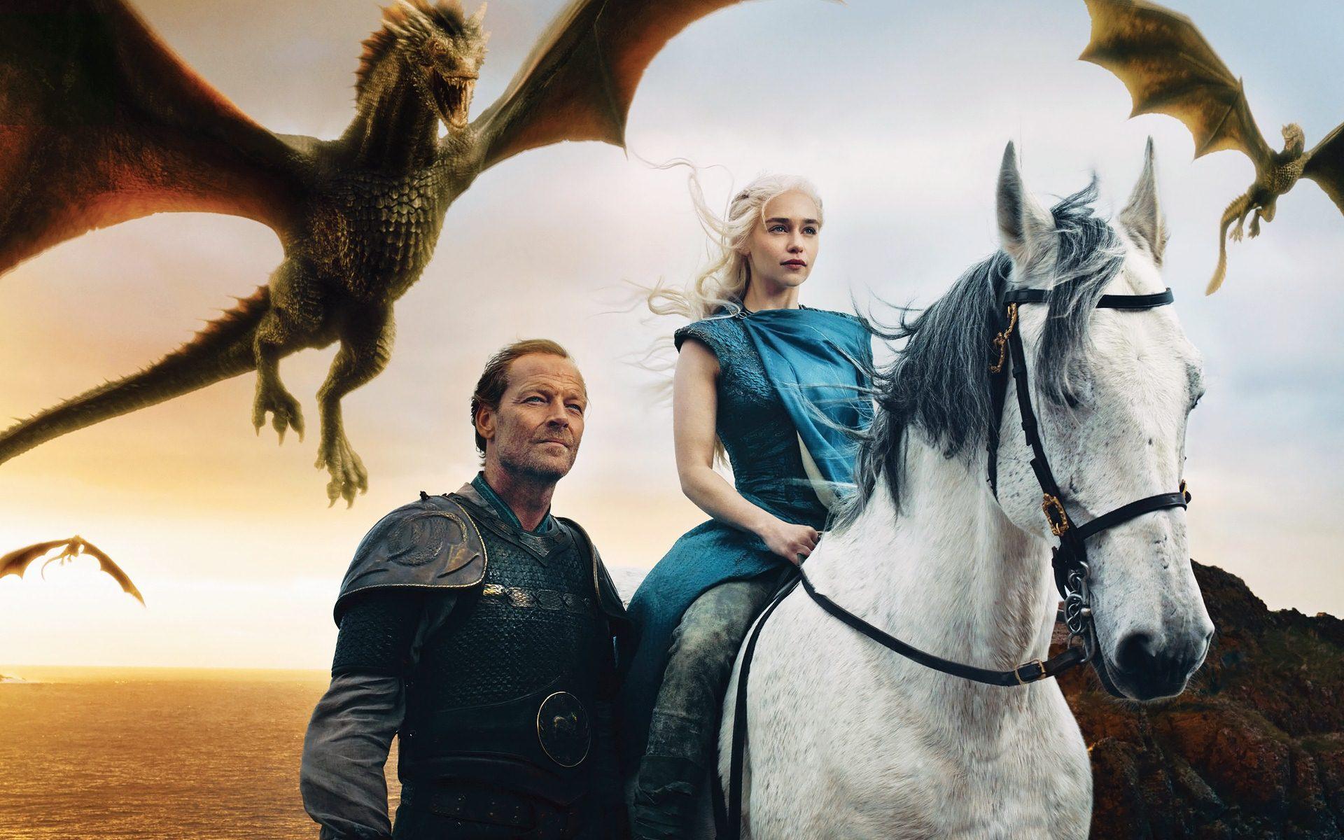 1920x1200 Daenerys and Jorah wallpaper Mormont Wallpaper