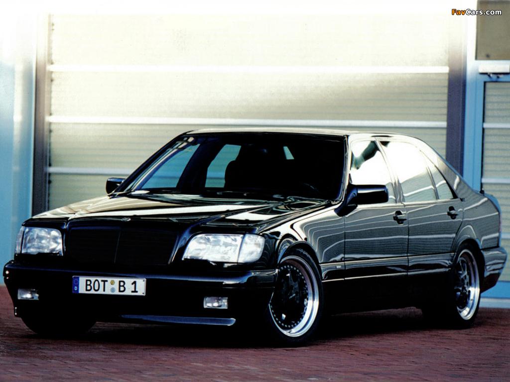 1024x768 Brabus Mercedes Benz S Klasse (W140) 1991–93 Wallpaper (1024x768)