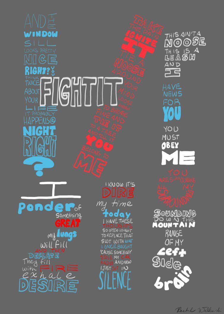 755x1058 Twenty One Pilots Lyrics Wallpaper / Star ULTRA HD Textures