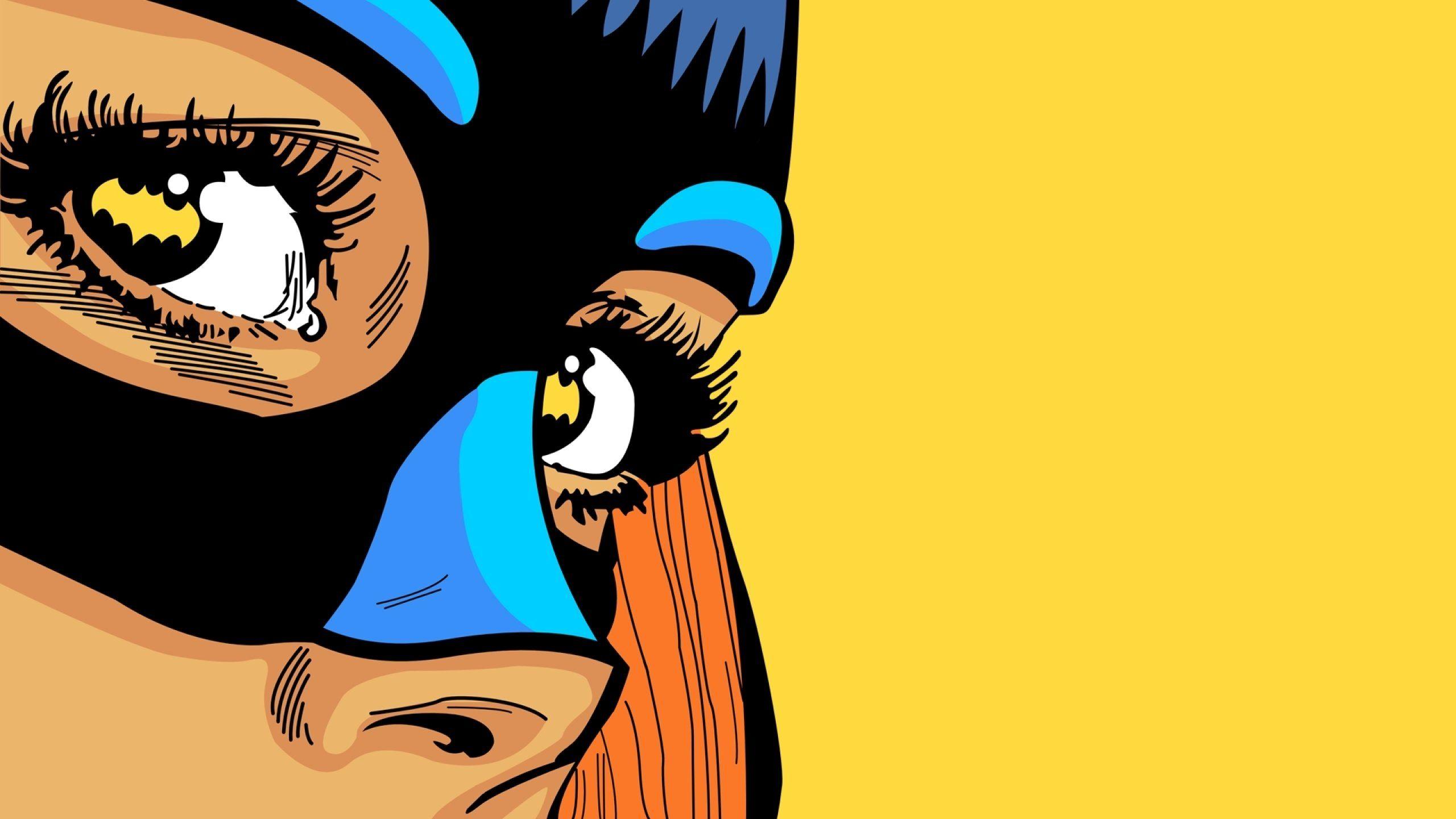 2560x1440 Retro Pop Art Wallpaper