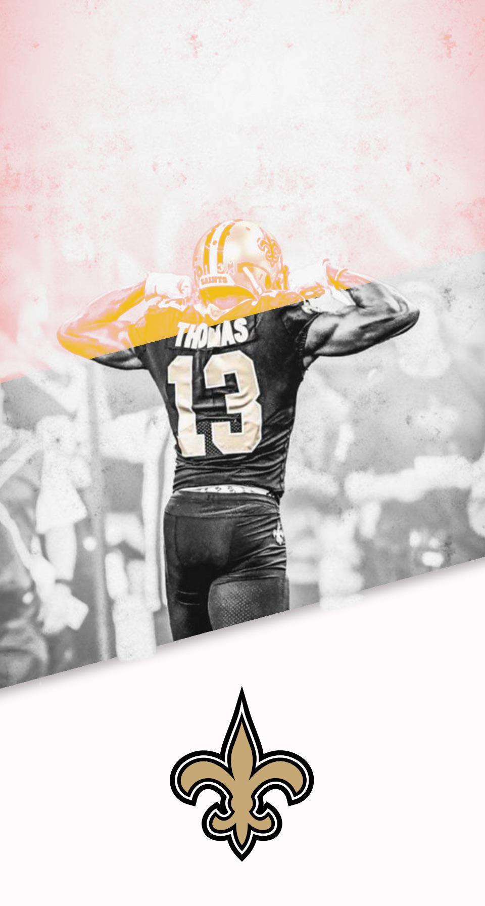 Download Alvin Kamara And Michael Thomas 1080x1920 4K Full HD For iPhone  Mobile Wallpaper  GetWallsio