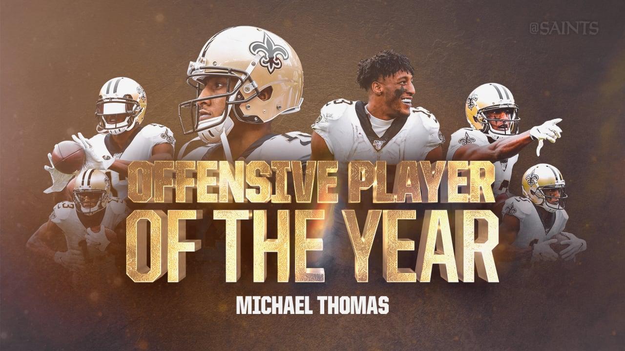 1280x720 New Orleans Saints wideout Michael Thomas named Associated Press NFL Offensive Player of the Year