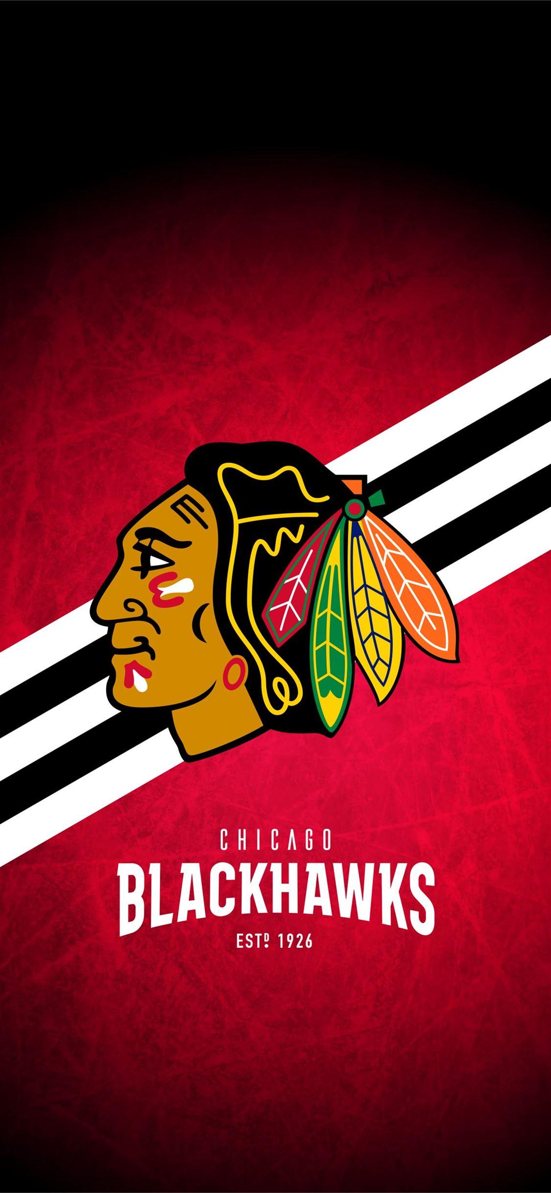 1125x2436 chicago blackhawks iPhone Wallpaper Free Download