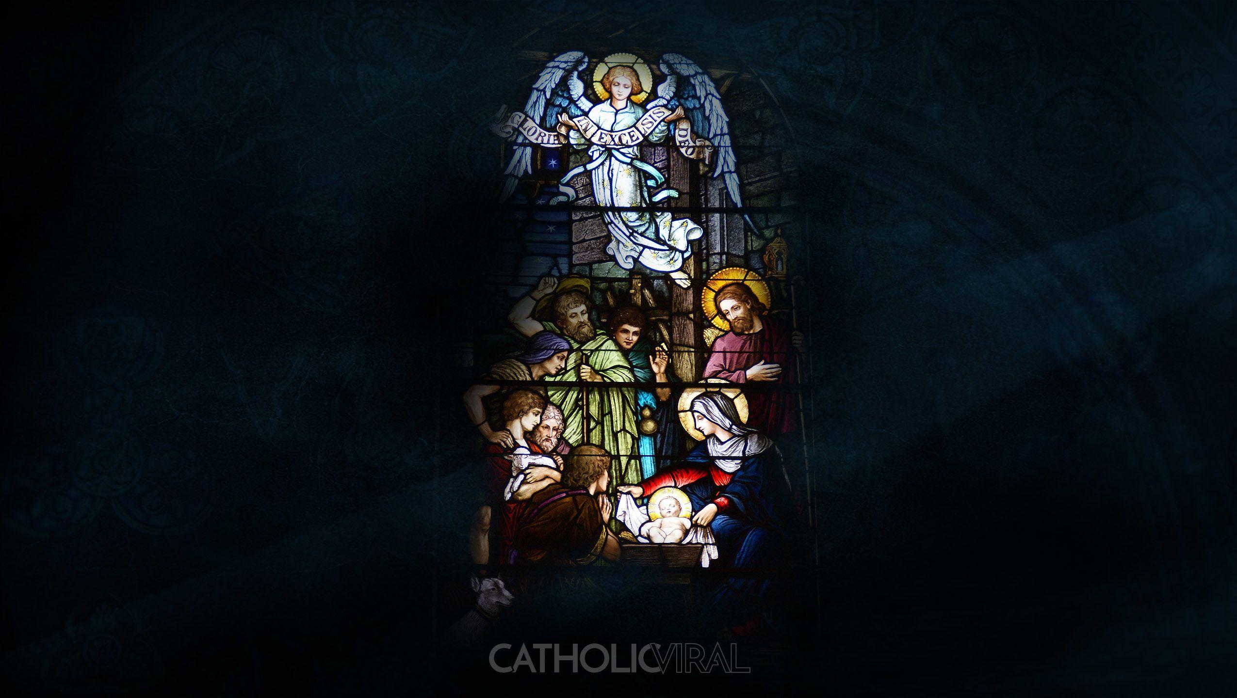 2550x1440 Nativity Christmas Wallpaper