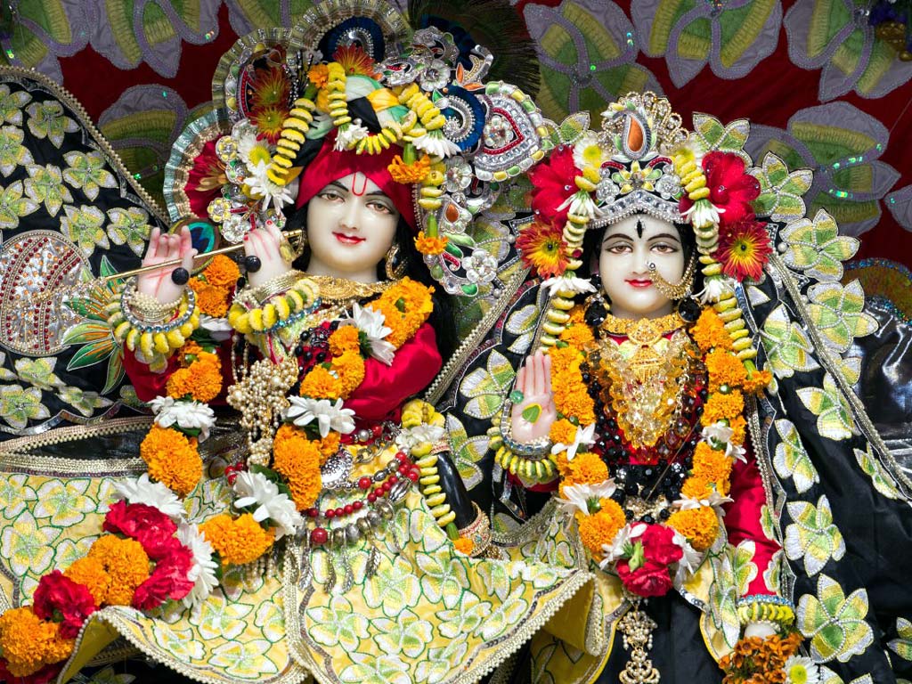 1024x768 Sri Krishna Wallpaper ISKCON
