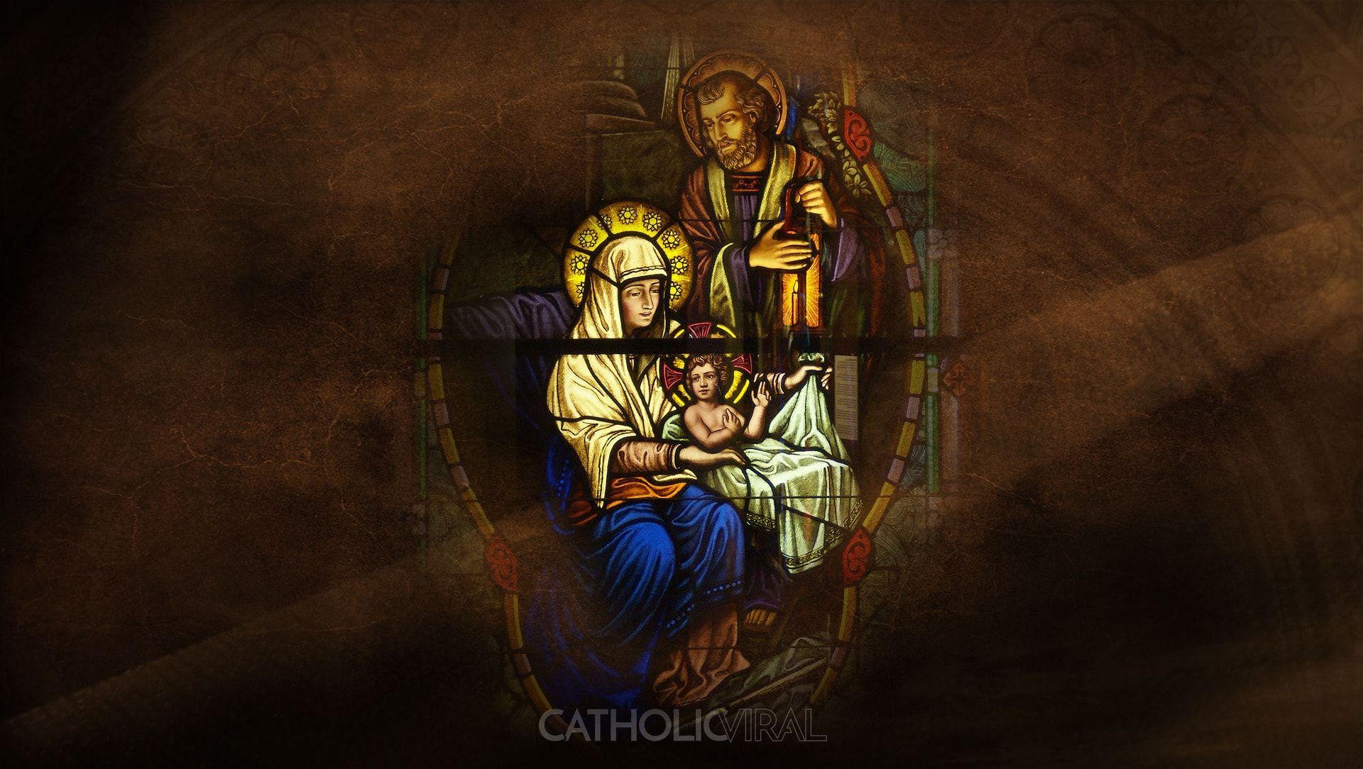 Stained Glass Nativity Wallpapers - Top Free Stained Glass Nativity