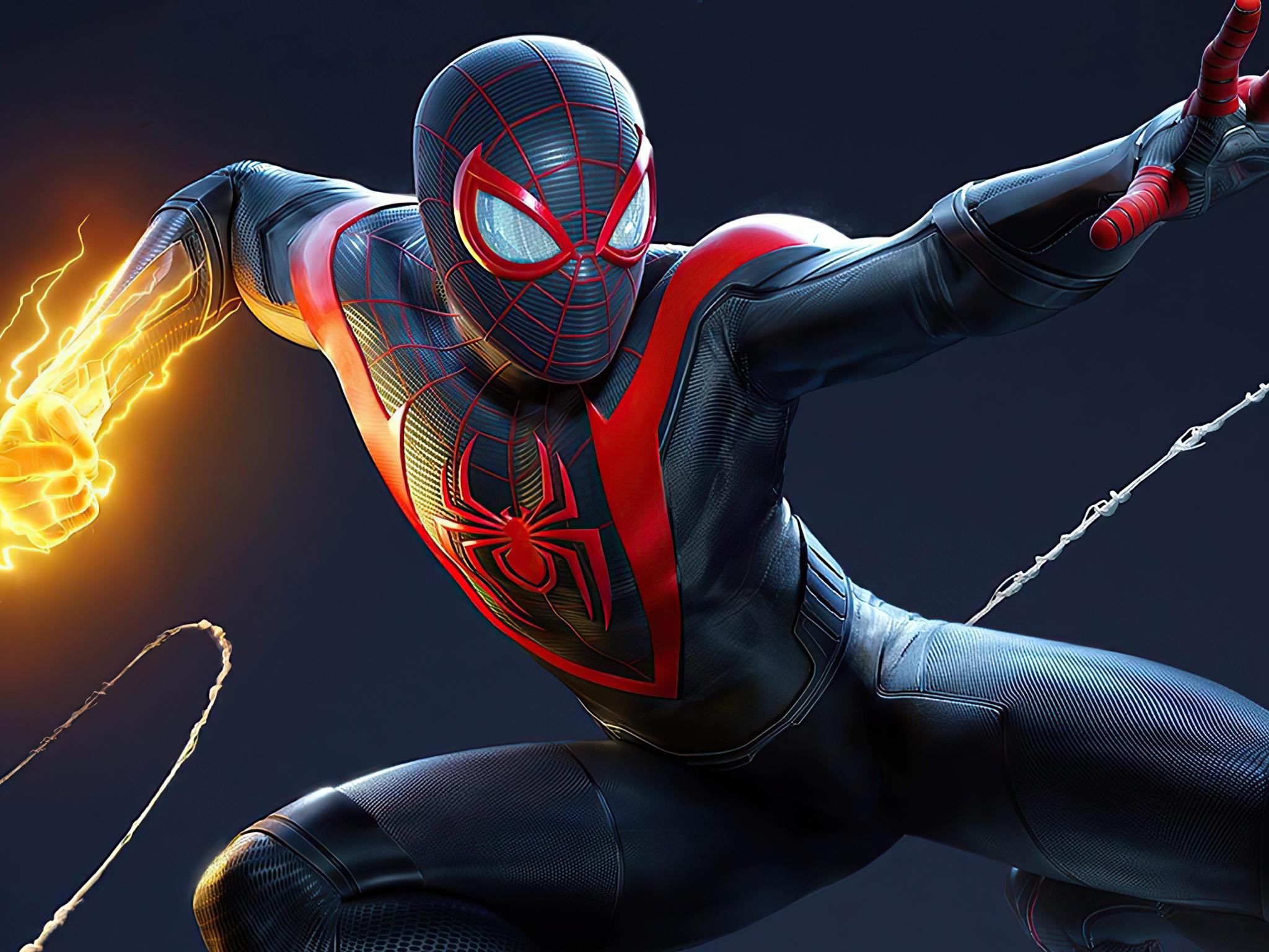 2048x1536 Marvel's Spider Man 2 Wallpaper 4K, PlayStation 2021 Games, Games