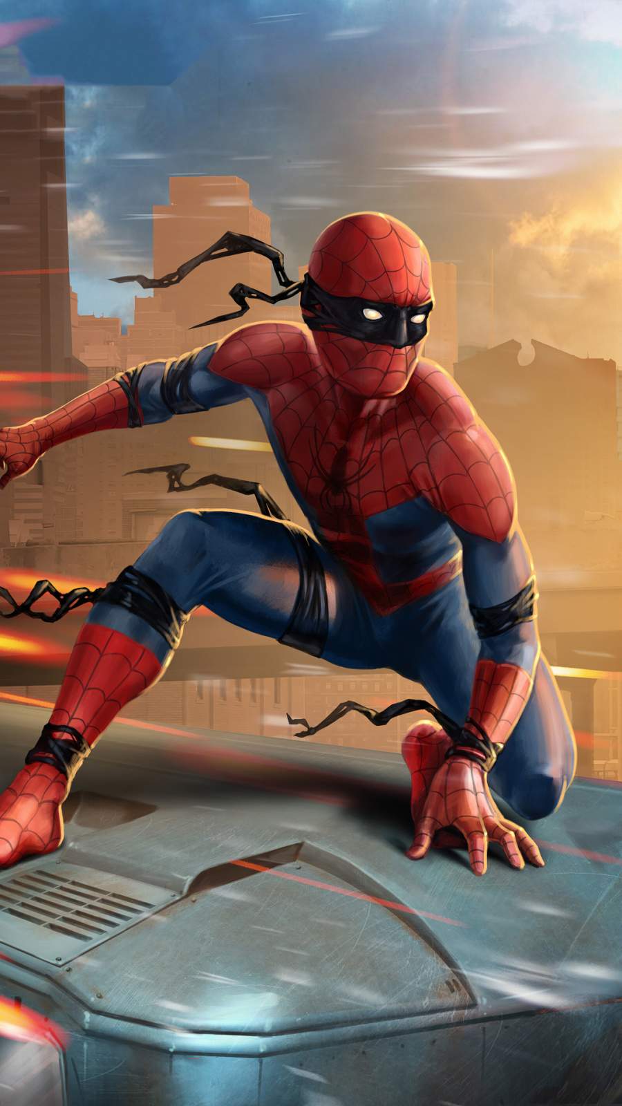 900x1600 Ninja Spider Man IPhone Wallpaper Wallpaper : iPhone Wallpaper