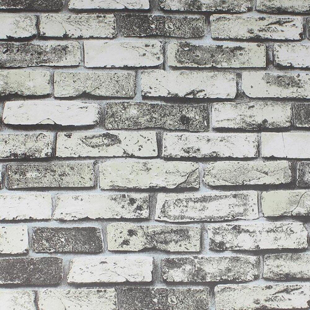 1000x1000 Waterproof PVC self contact wall covering wall paper adhesive paper brick 3D wallpaper for home office shop bedroom living room. Wallpaper