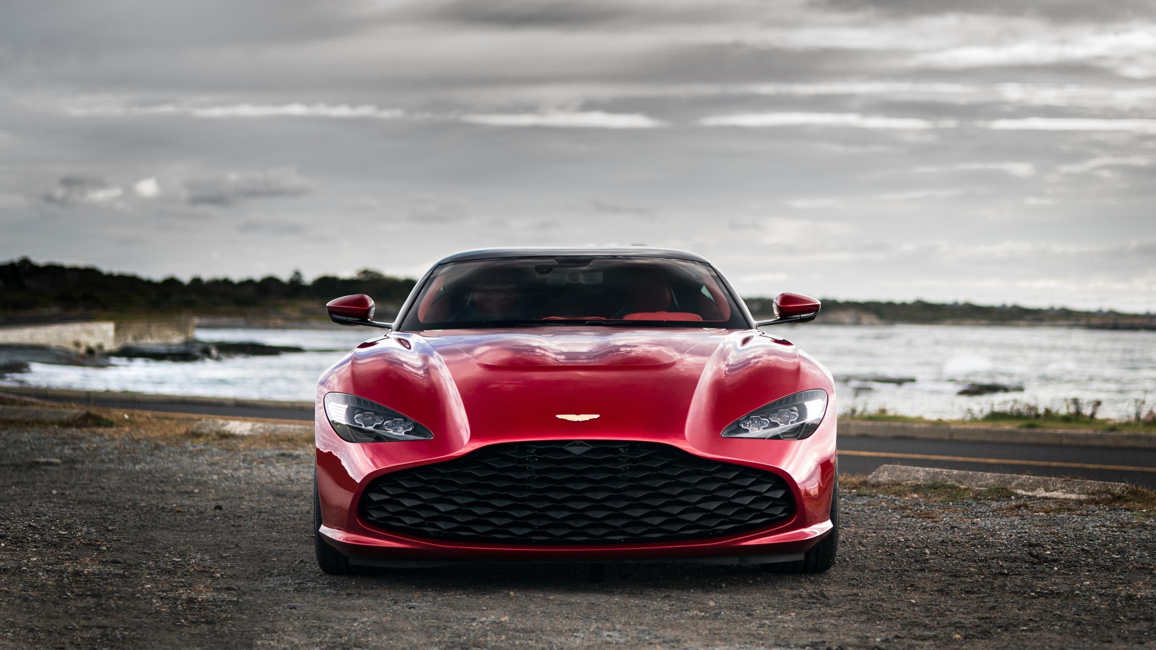 3840x2160 Download Wallpaper 3840x2160 Red Car, Aston Martin Dbs Gt Agato, Front View 4k Wallpaper, Uhd Wallpaper, 16:9 Widescreen 3840x2160 HD Background, 23053