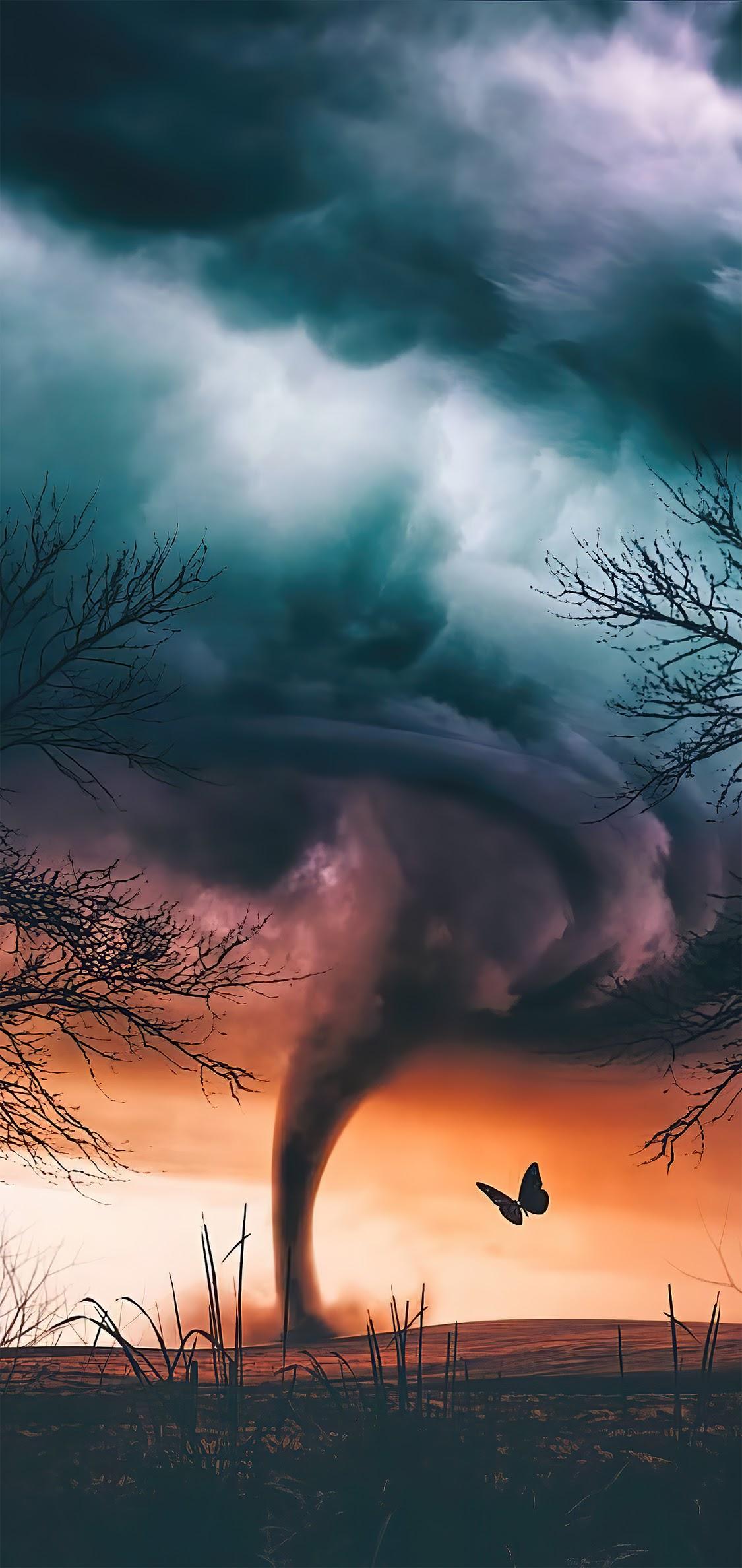 1125x2376 Unreal fantasy landscape wallpaper for iPhone