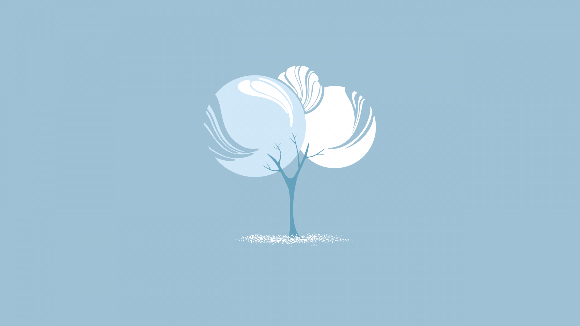 1920x1080 Desktop Wallpaper Minimalism, Autumn, Tree, HD Image, Picture, Background, 1xoiwk