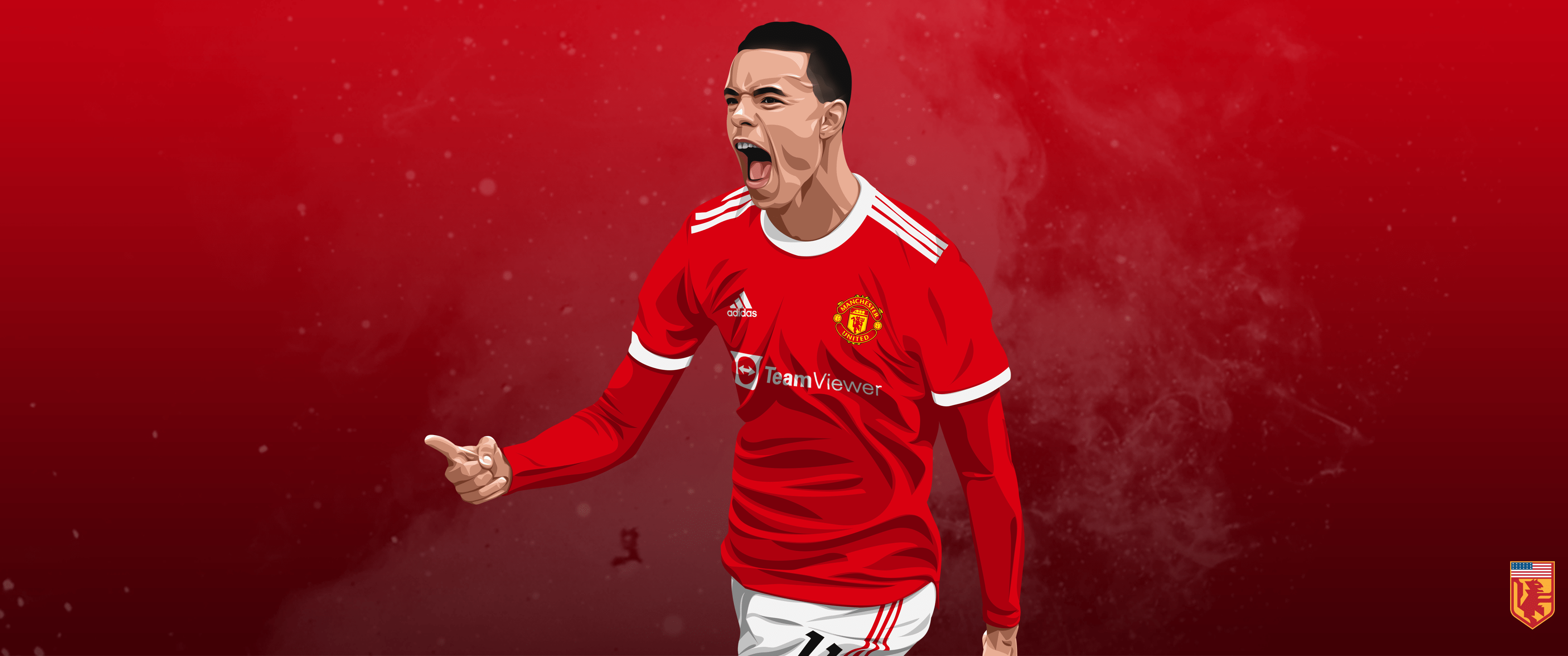 3440x1440 Manchester United Players Wallpaper. Desktop. American Red Devils