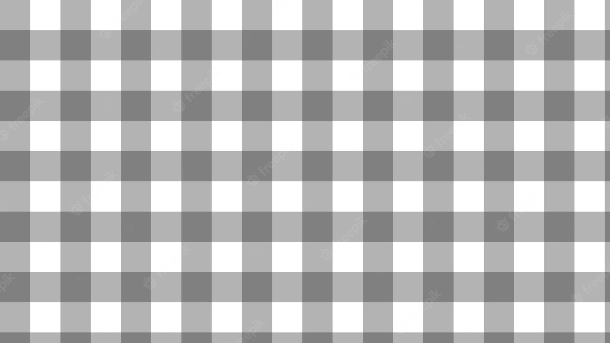 2000x1125 Premium Vector. Grey gingham tartan plaid checkered pattern background perfect for wallpaper backdrop postcard