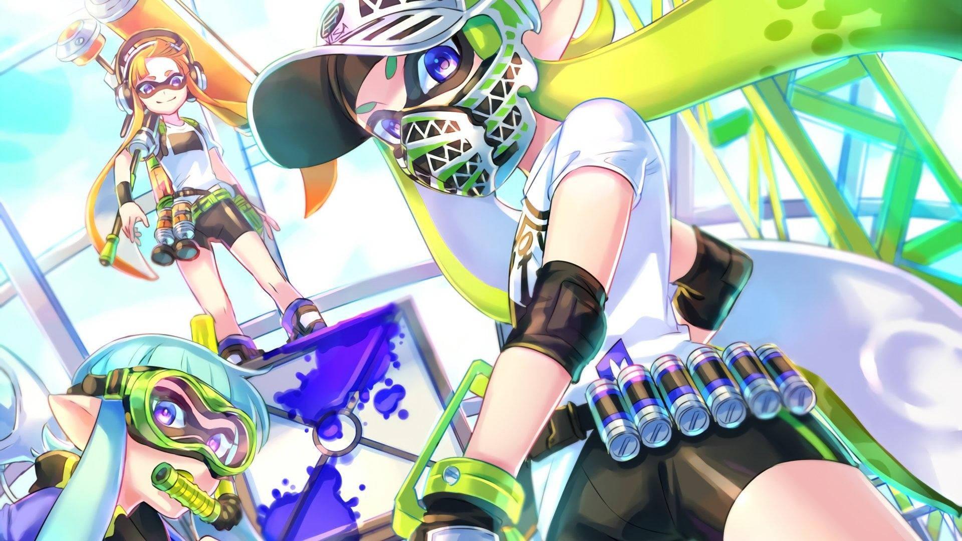1920x1080 Download Splatoon Manga Fan Art Wallpaper